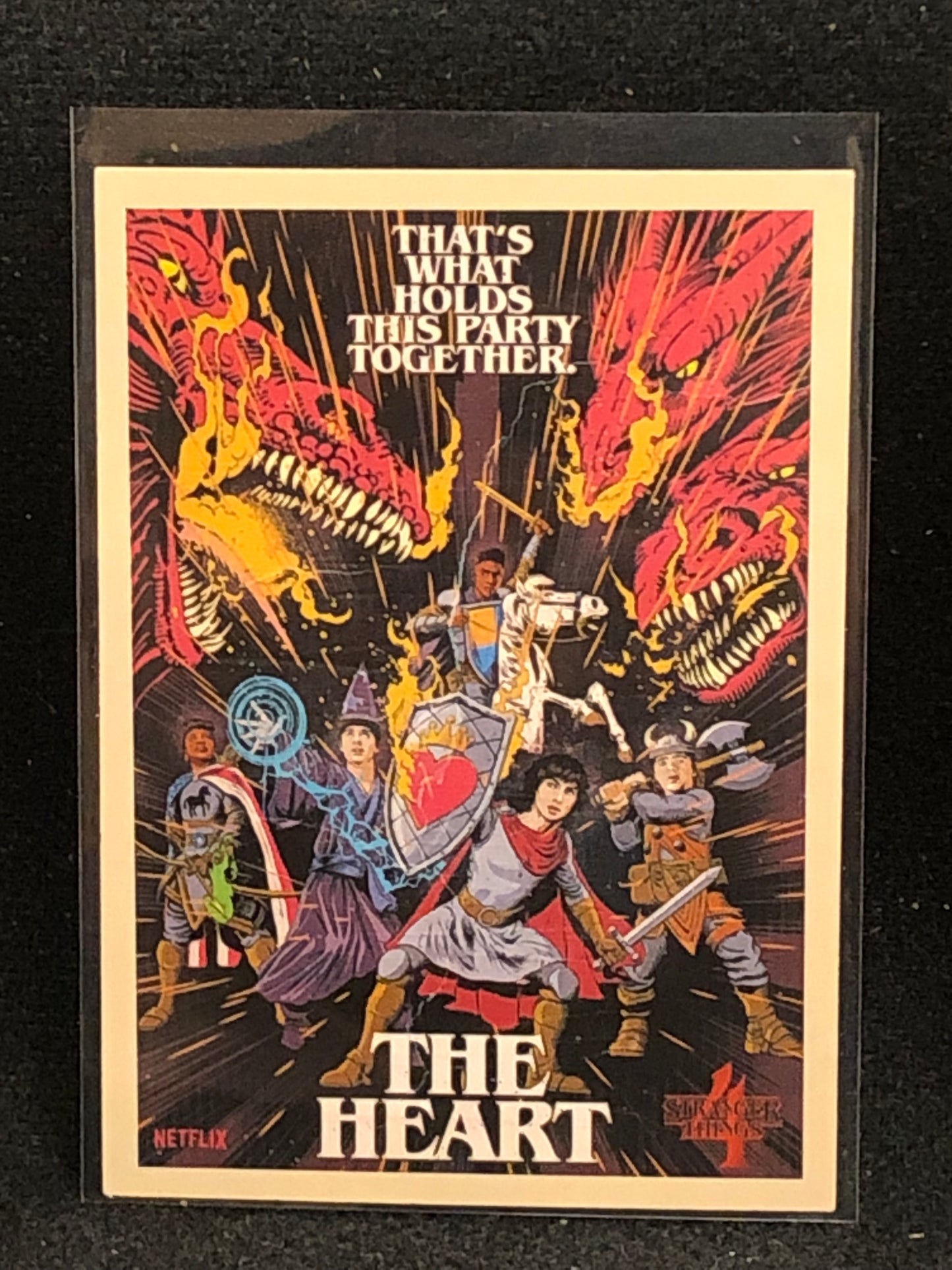2022 Stranger Things Season 4 Butcher Billy Artist Series Base, Butcher Billy Art & Lenticular Insert Singles