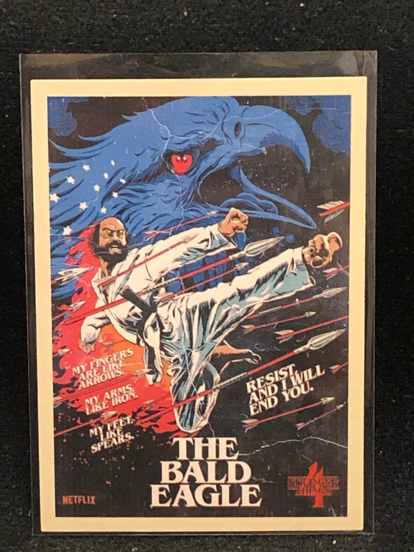 2022 Stranger Things Season 4 Butcher Billy Artist Series Base, Butcher Billy Art & Lenticular Insert Singles