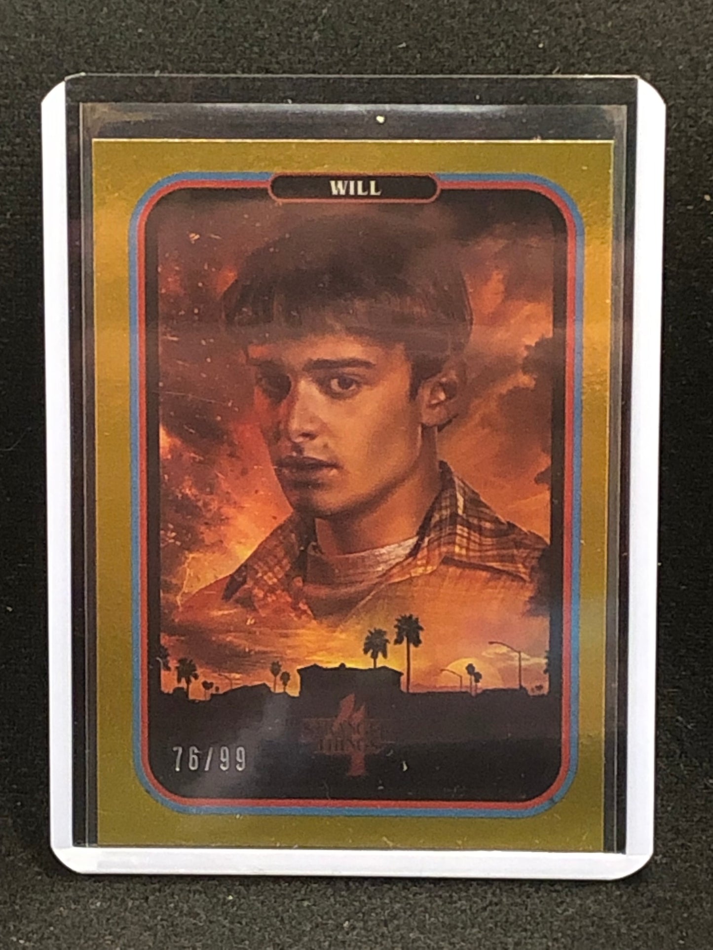 2022 Stranger Things Season 4 Butcher Billy Artist Series Gold Border Parallel Singles