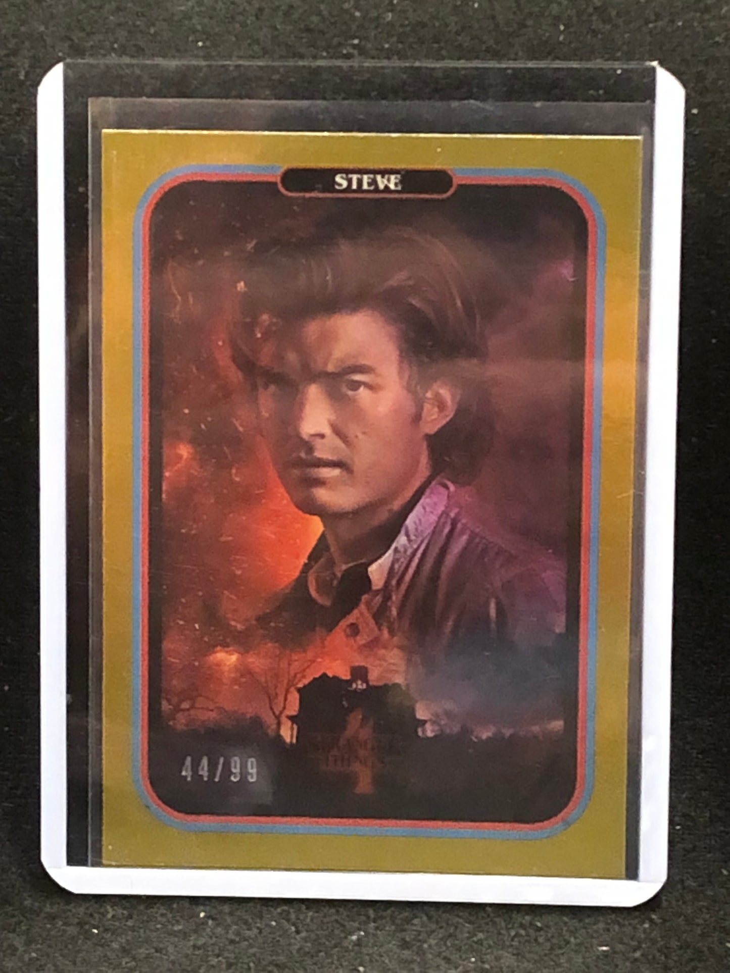 2022 Stranger Things Season 4 Butcher Billy Artist Series Gold Border Parallel Singles