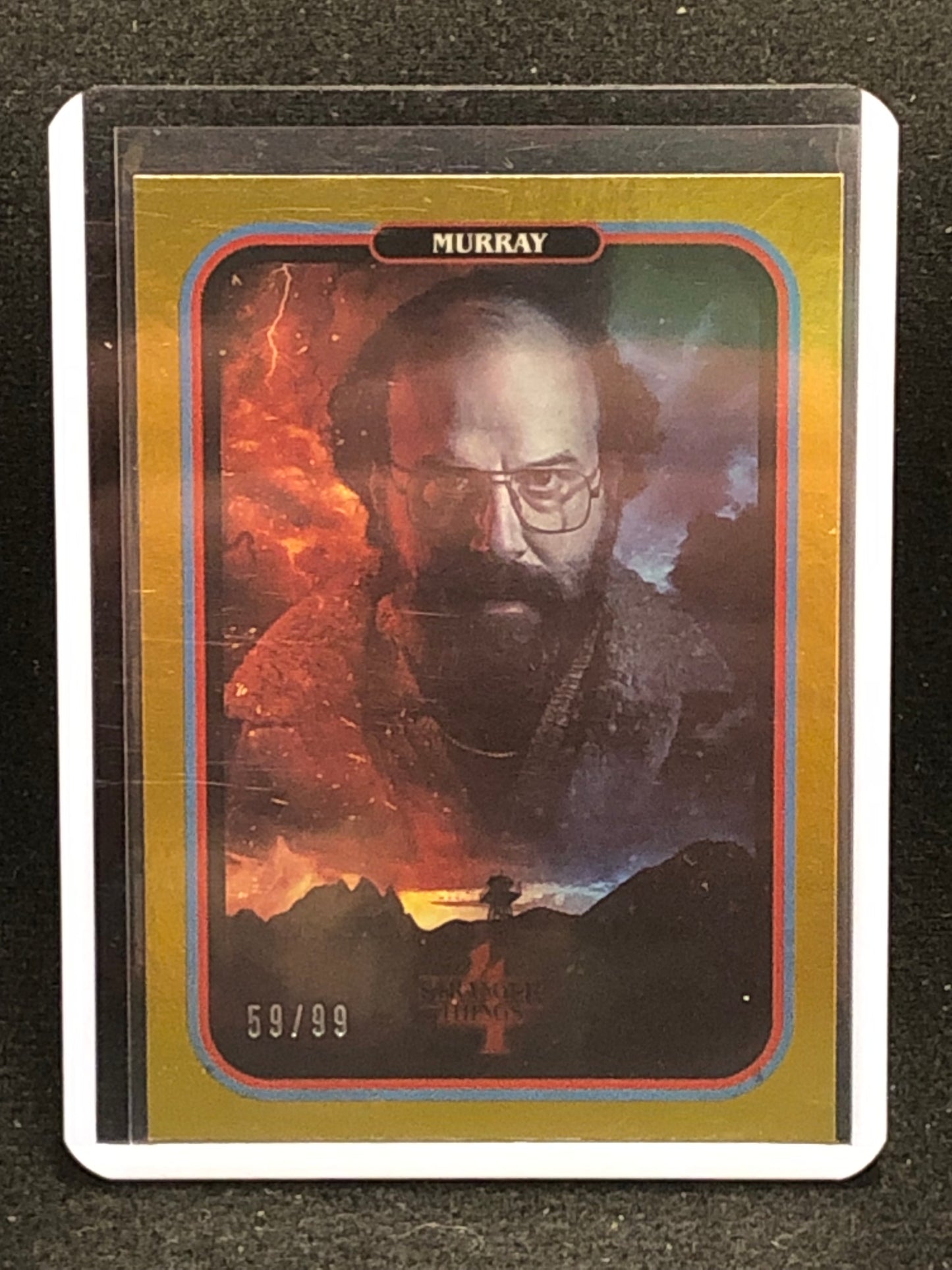 2022 Stranger Things Season 4 Butcher Billy Artist Series Gold Border Parallel Singles