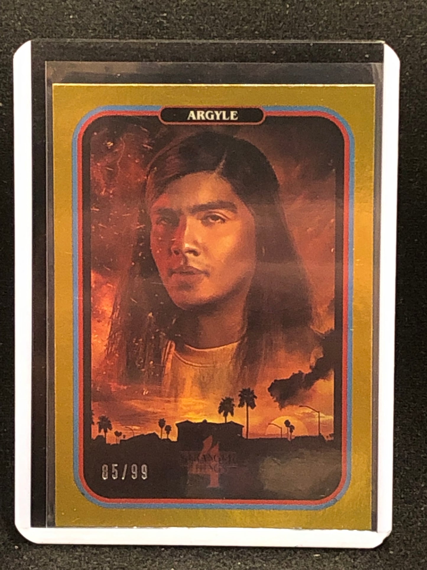 2022 Stranger Things Season 4 Butcher Billy Artist Series Gold Border Parallel Singles