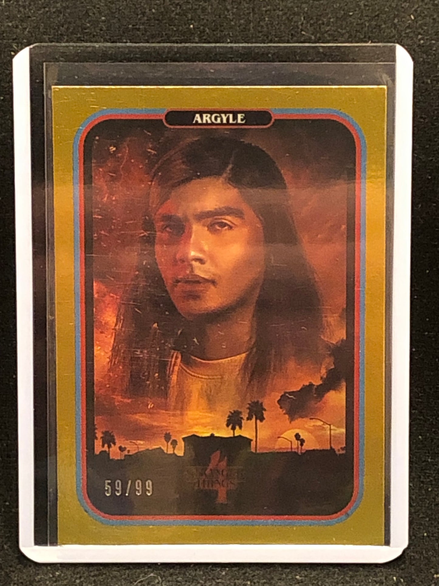 2022 Stranger Things Season 4 Butcher Billy Artist Series Gold Border Parallel Singles