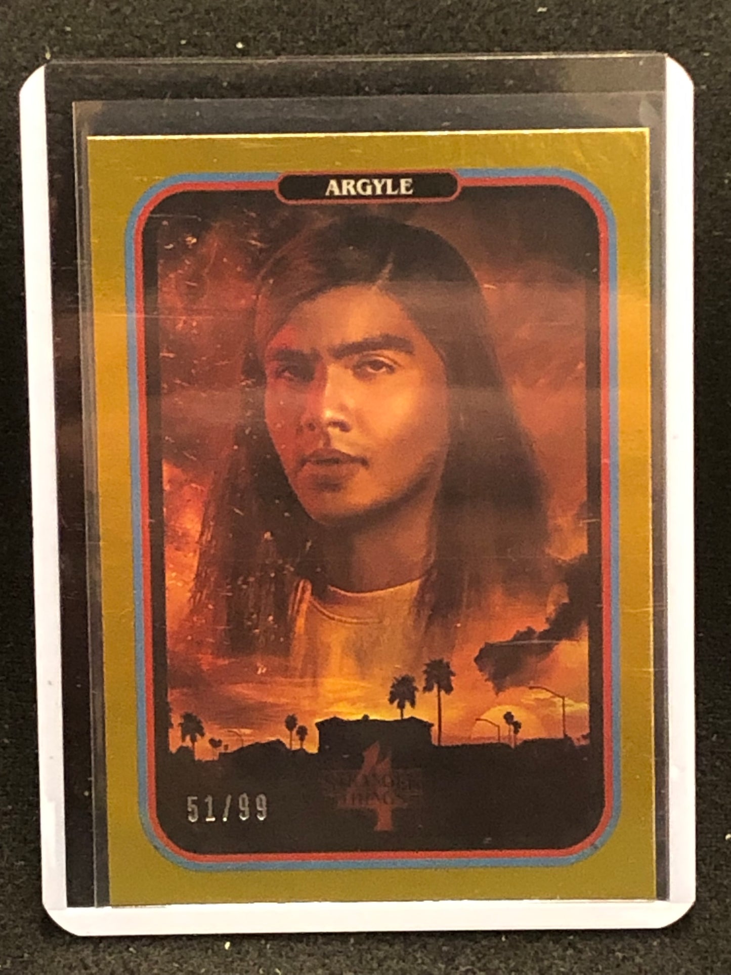 2022 Stranger Things Season 4 Butcher Billy Artist Series Gold Border Parallel Singles