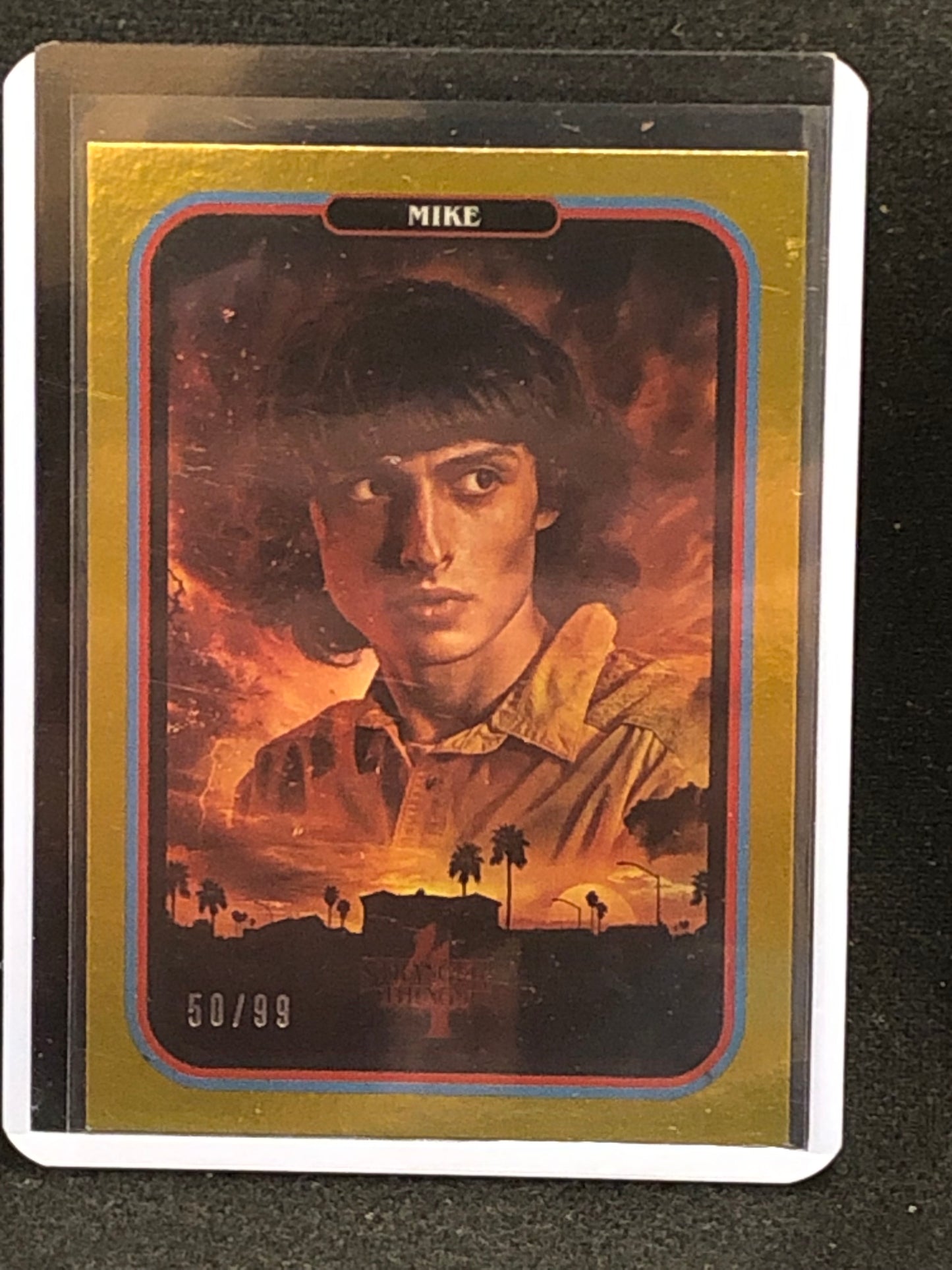 2022 Stranger Things Season 4 Butcher Billy Artist Series Gold Border Parallel Singles