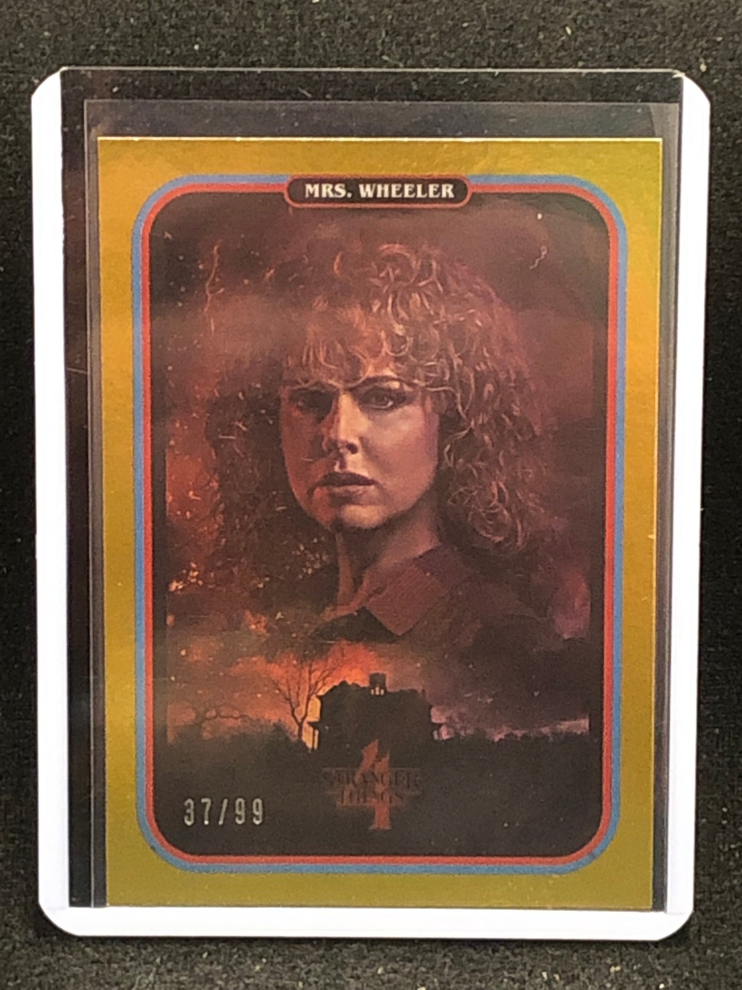 2022 Stranger Things Season 4 Butcher Billy Artist Series Gold Border Parallel Singles