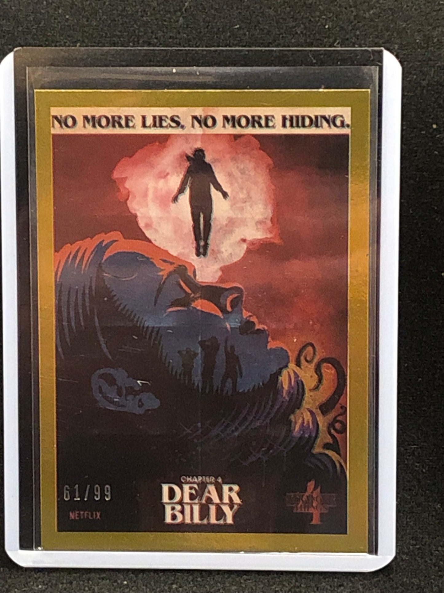 2022 Stranger Things Season 4 Butcher Billy Artist Series Gold Border Parallel Singles