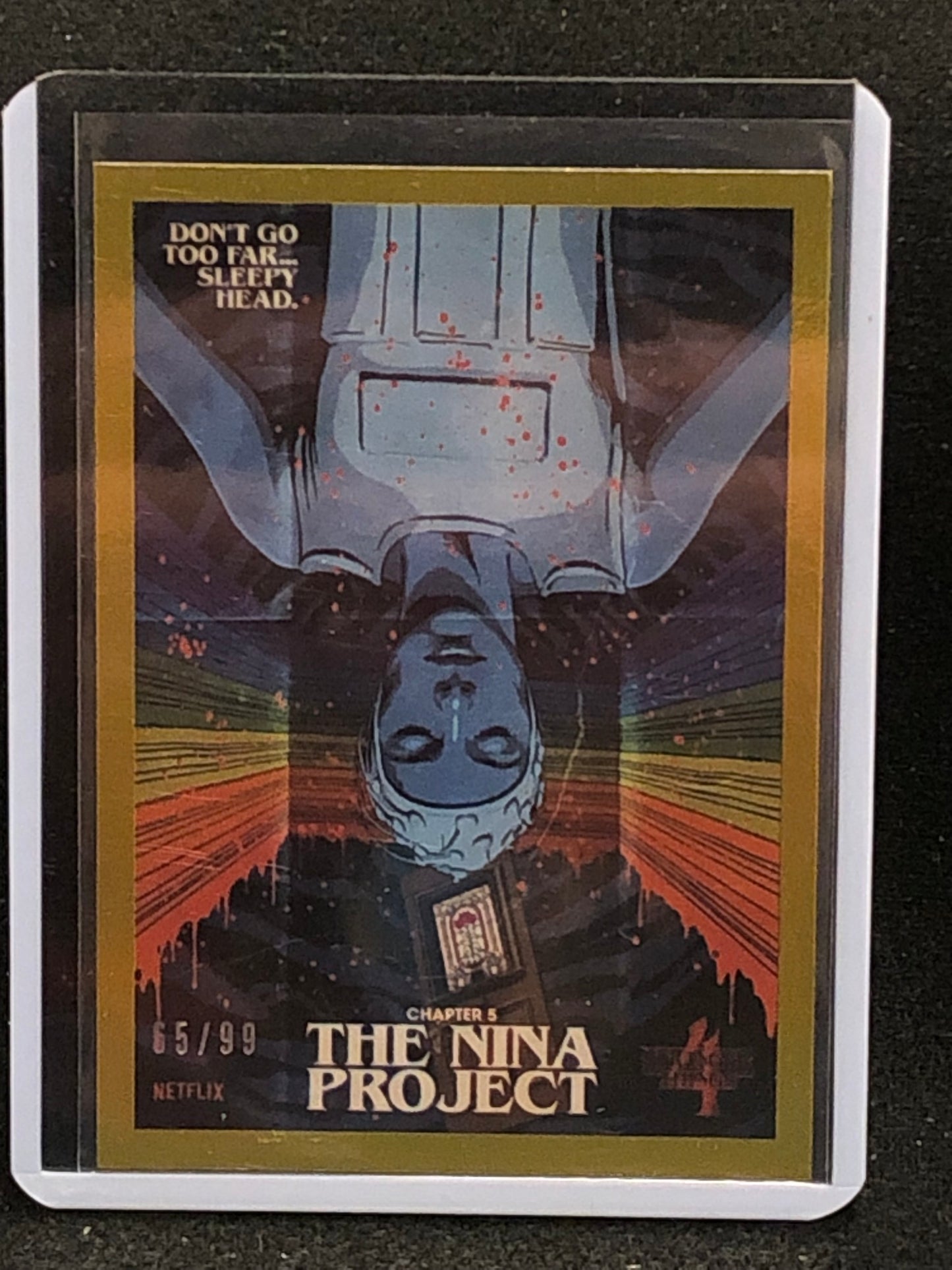 2022 Stranger Things Season 4 Butcher Billy Artist Series Gold Border Parallel Singles