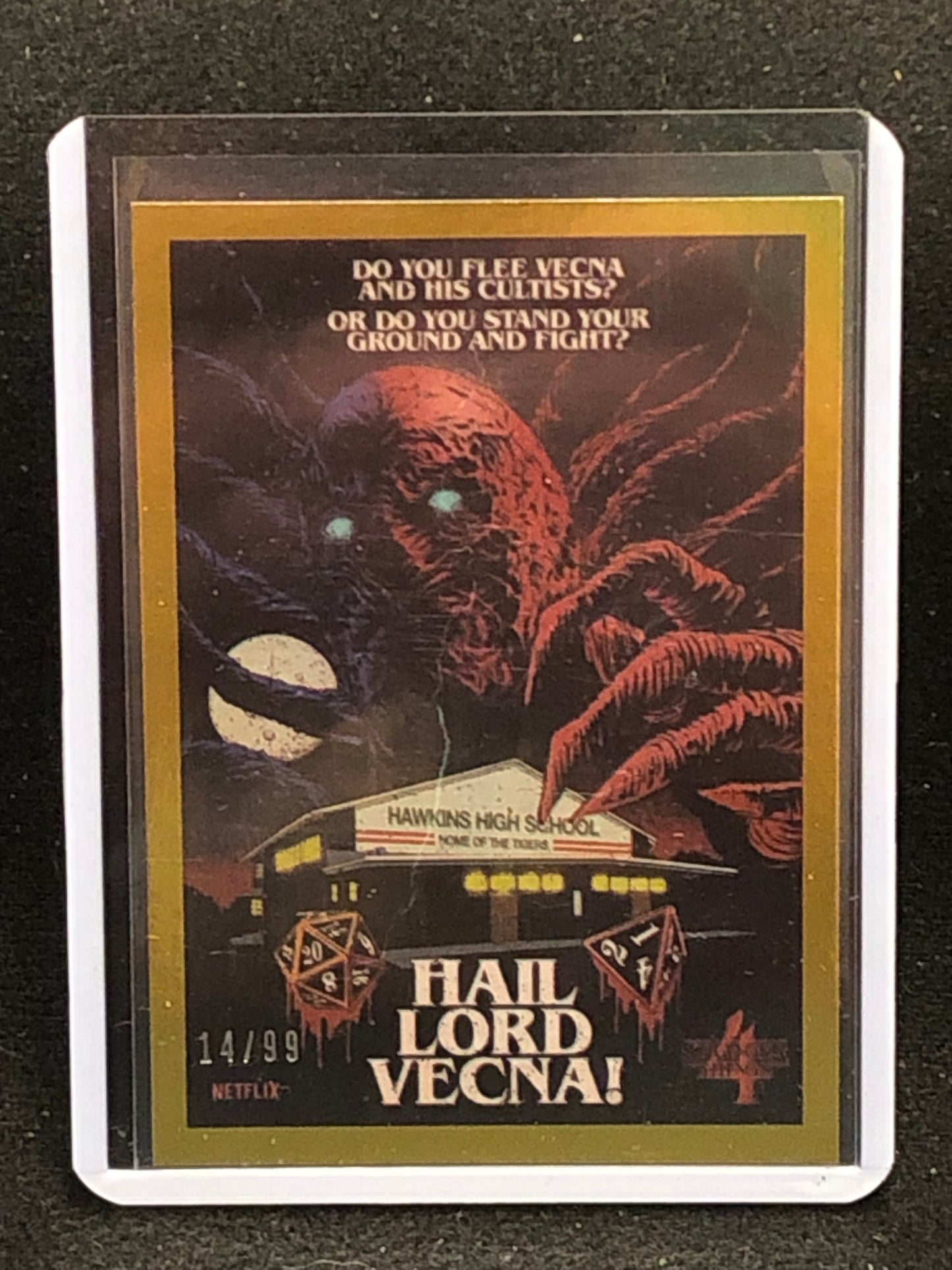2022 Stranger Things Season 4 Butcher Billy Artist Series Gold Border Parallel Singles