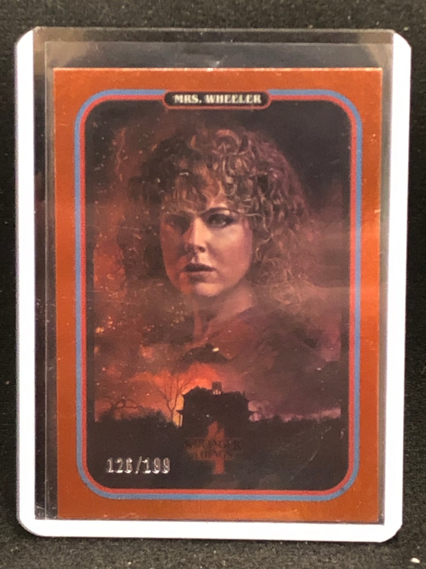 2022 Stranger Things Season 4 Butcher Billy Artist Series Orange Border Parallel Singles