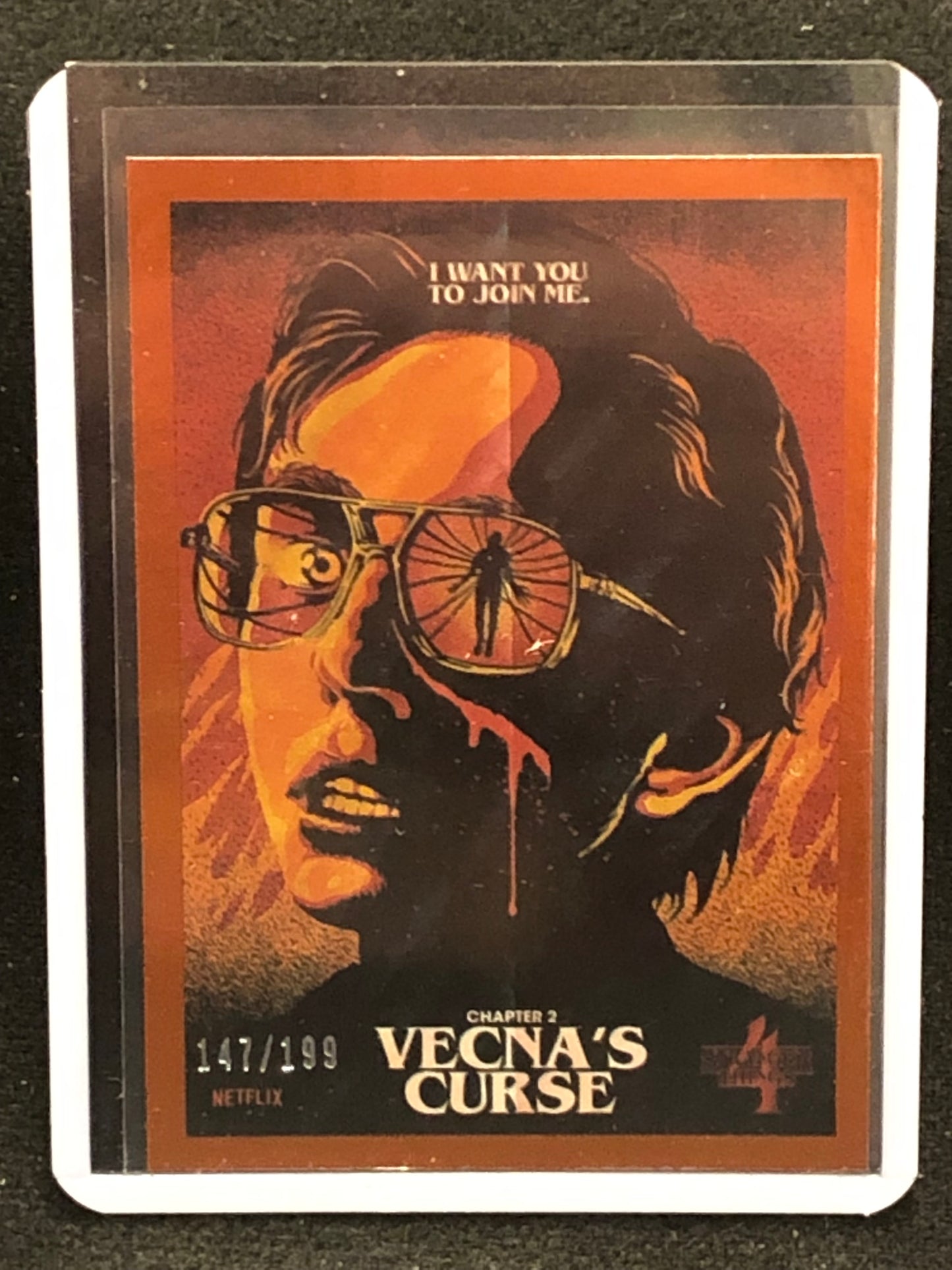 2022 Stranger Things Season 4 Butcher Billy Artist Series Orange Border Parallel Singles