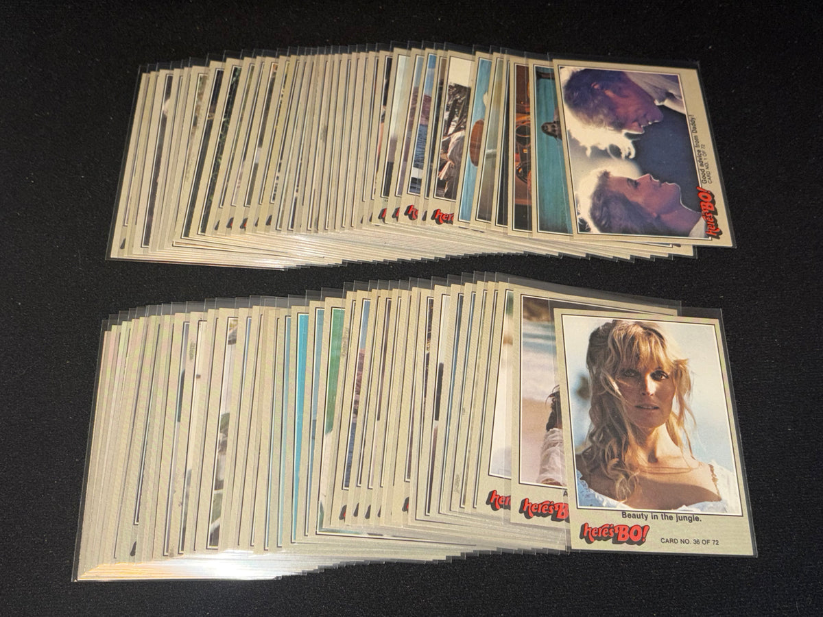 1981 Here's Bo 72 Card Set