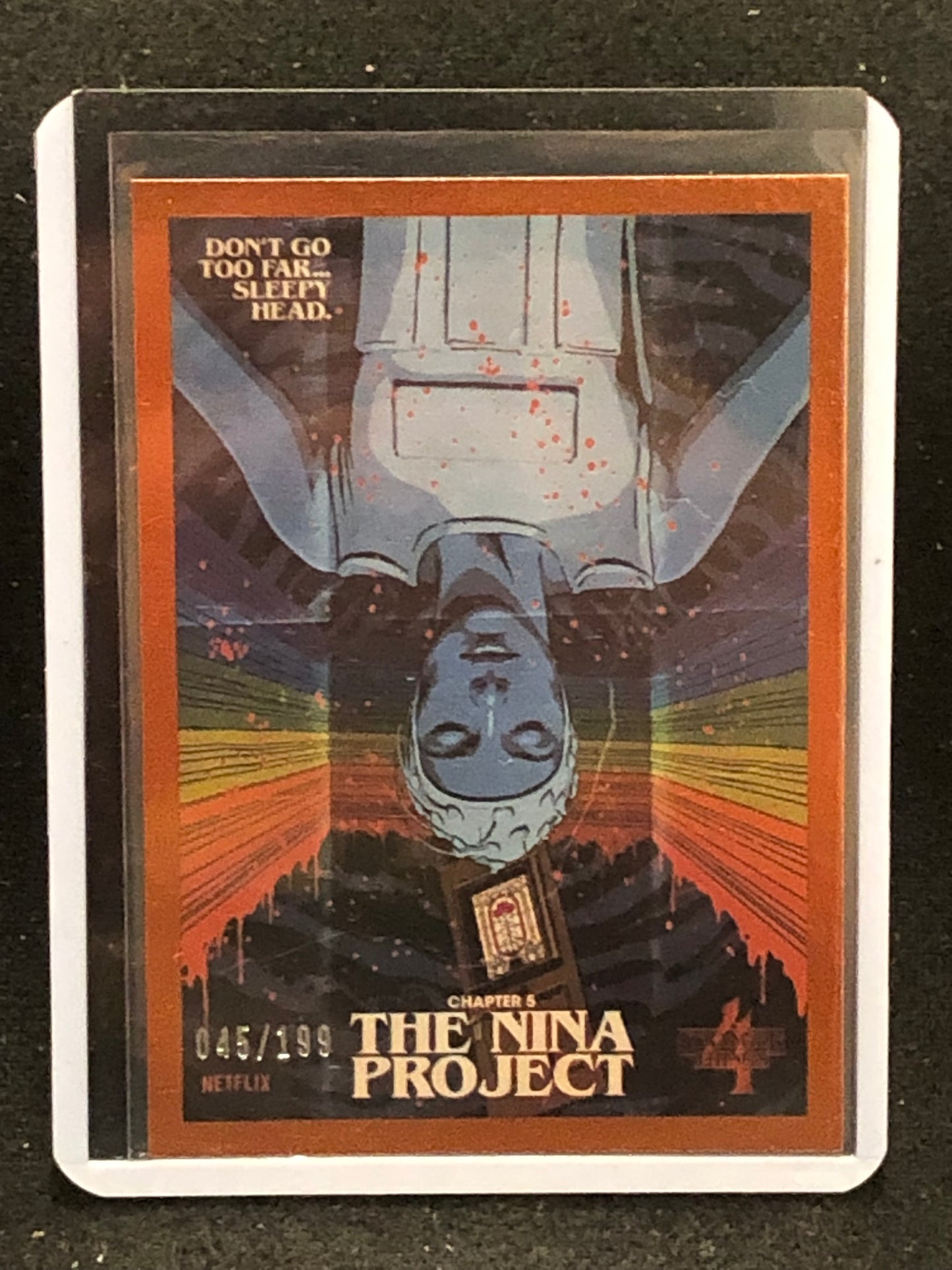 2022 Stranger Things Season 4 Butcher Billy Artist Series Orange Border Parallel Singles