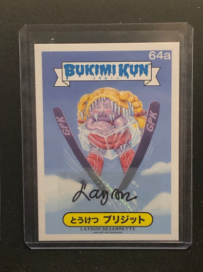 Garbage Pail Kids Bukimi Kun U-PICK Autograph Card