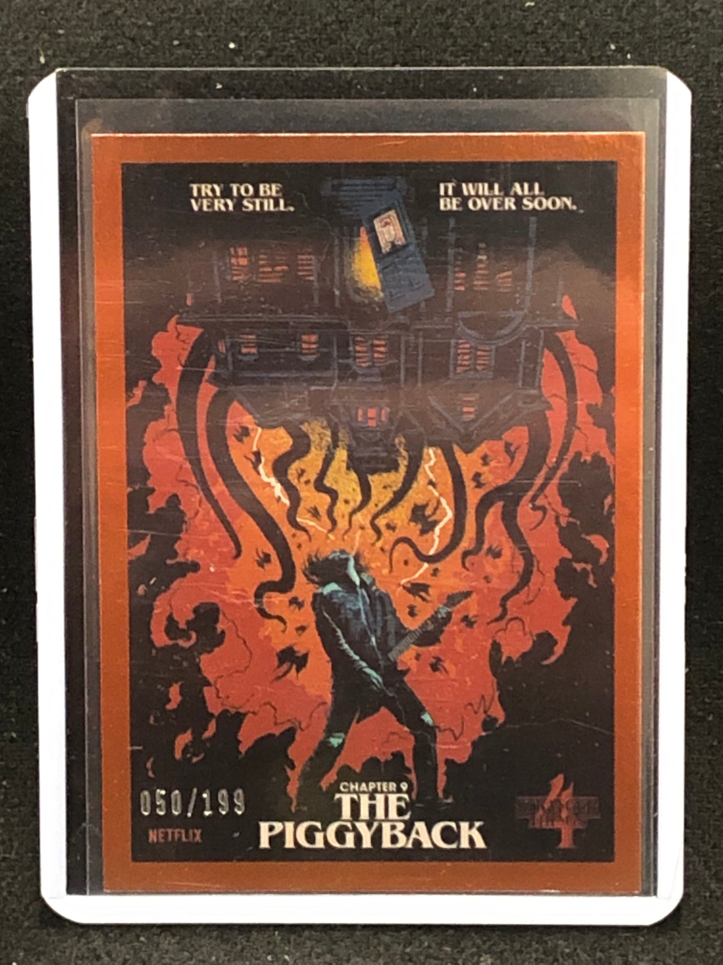 2022 Stranger Things Season 4 Butcher Billy Artist Series Orange Border Parallel Singles
