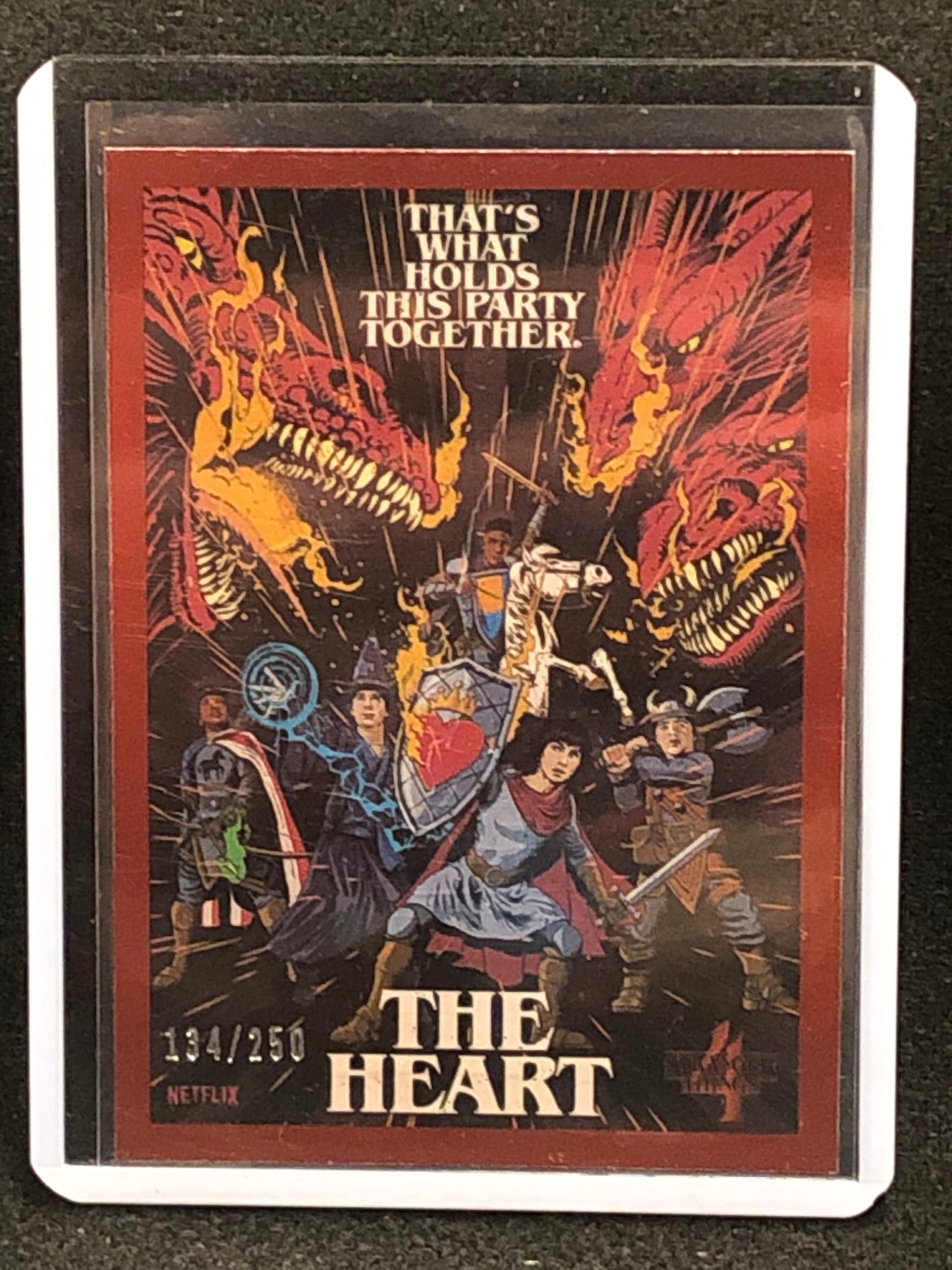 2022 Stranger Things Season 4 Butcher Billy Artist Series Red Border Parallel Singles