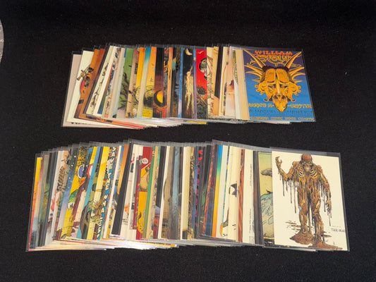 1993 Lost Worlds by William Stout 72 Card Set
