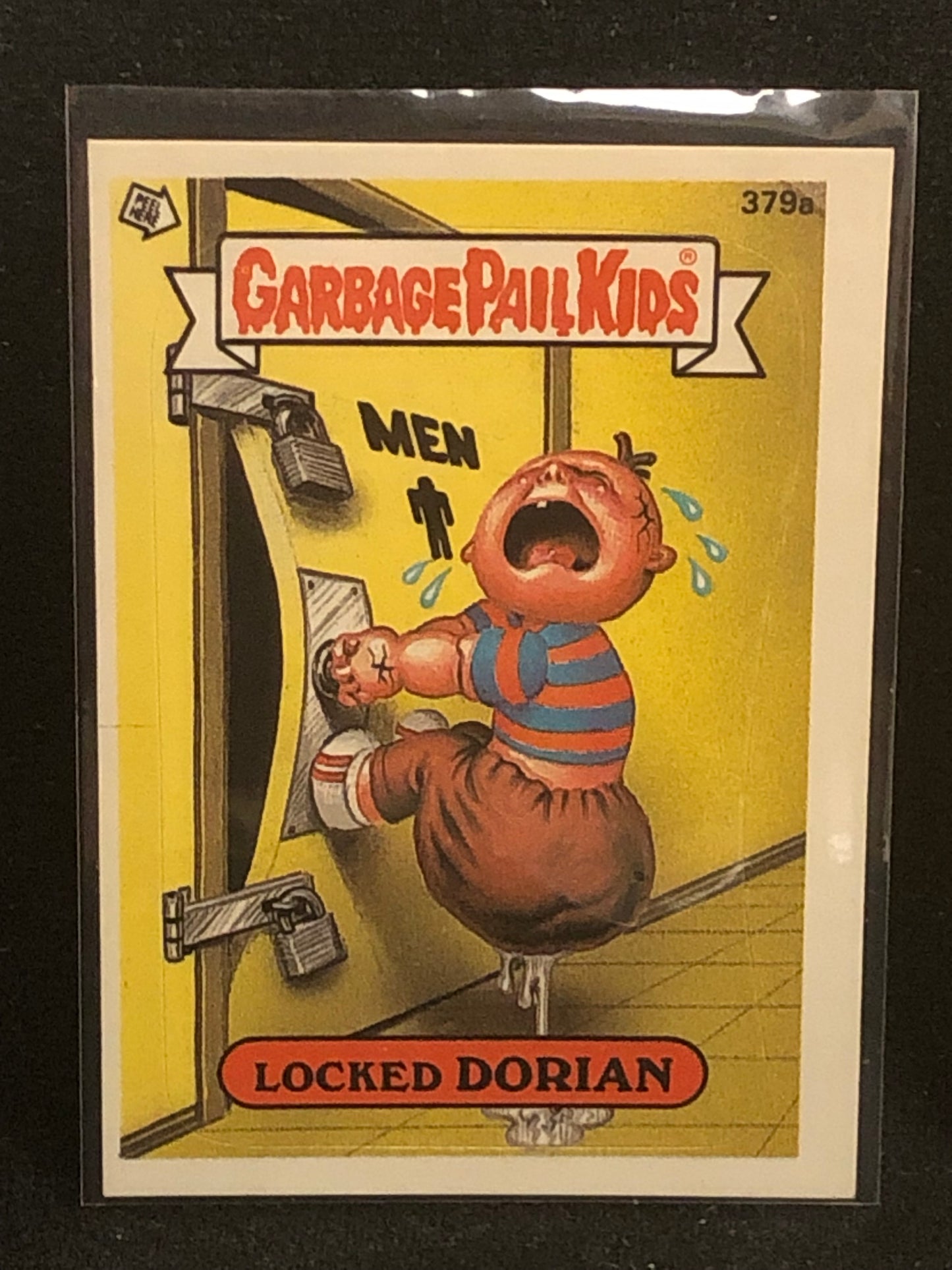 Garbage Pail Kids Original Series 10 (os10) 379a Locked Dorian