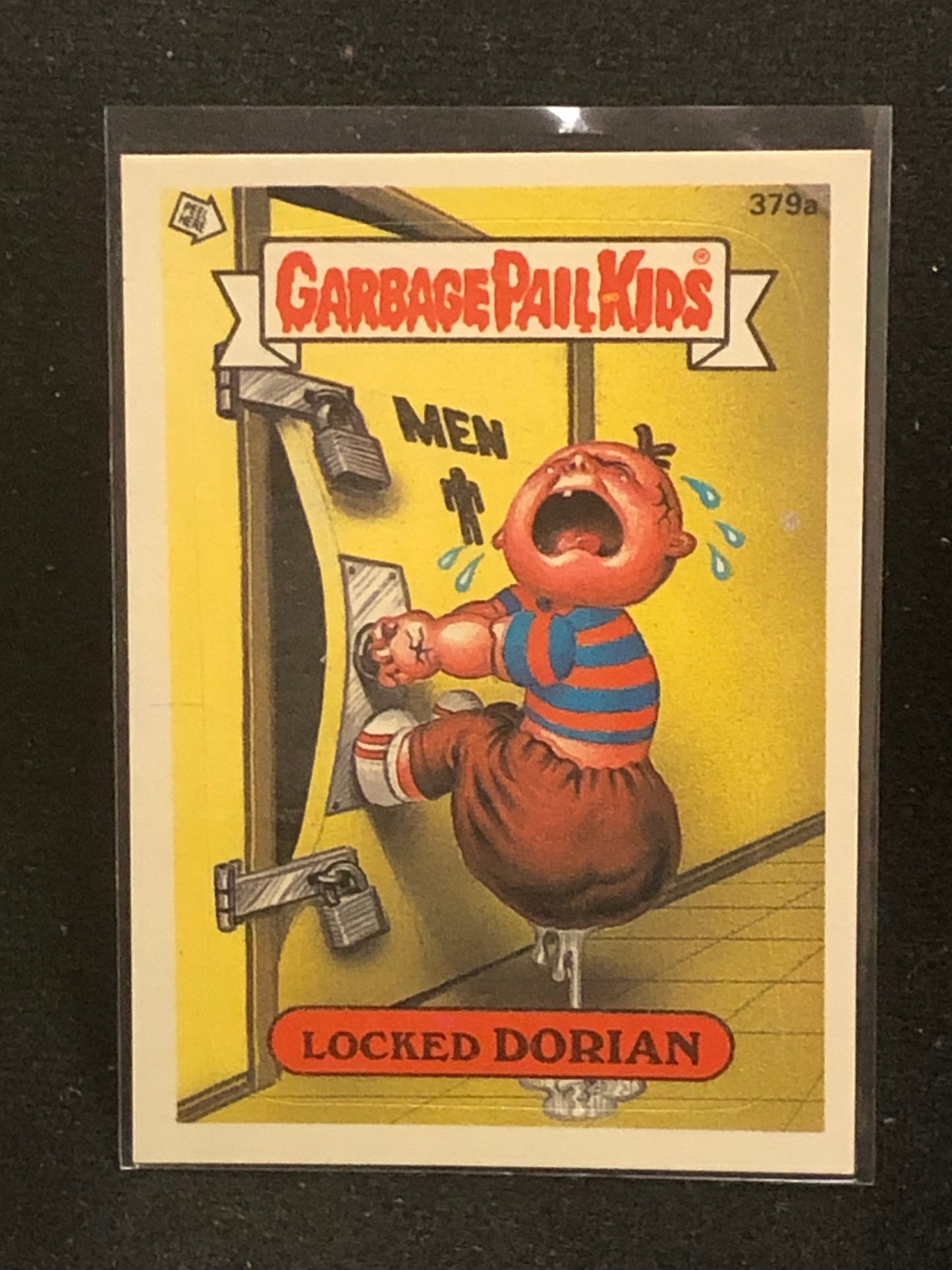 Garbage Pail Kids Original Series 10 (os10) 379a Locked Dorian