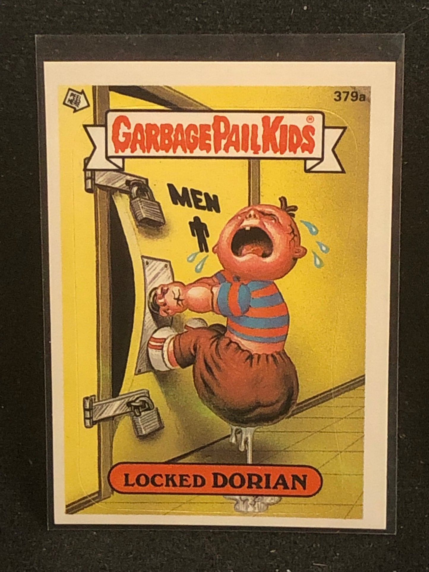 Garbage Pail Kids Original Series 10 (os10) 379a Locked Dorian