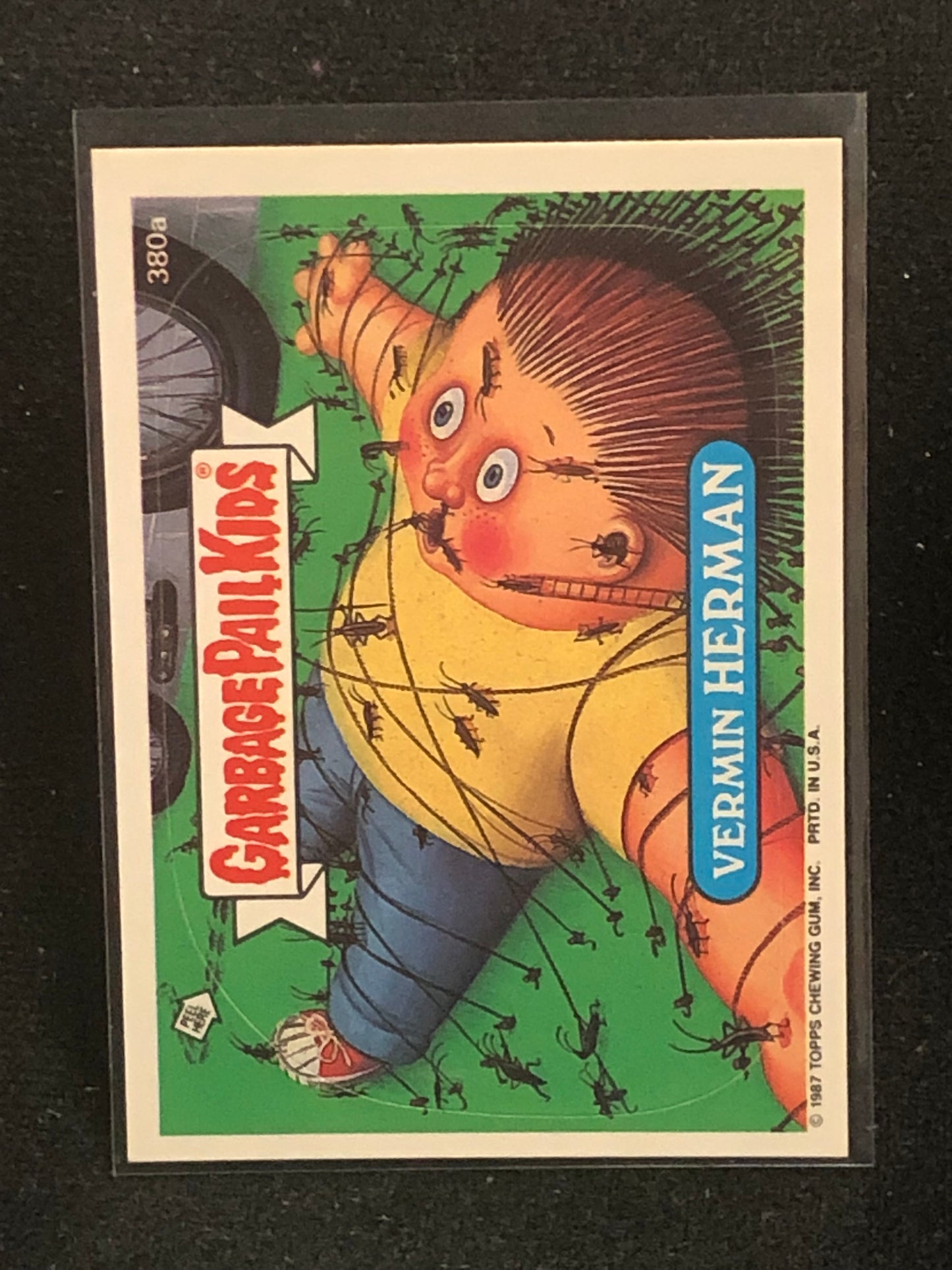 Garbage Pail Kids Original Series 10 (os10) 380a Vermin Herman