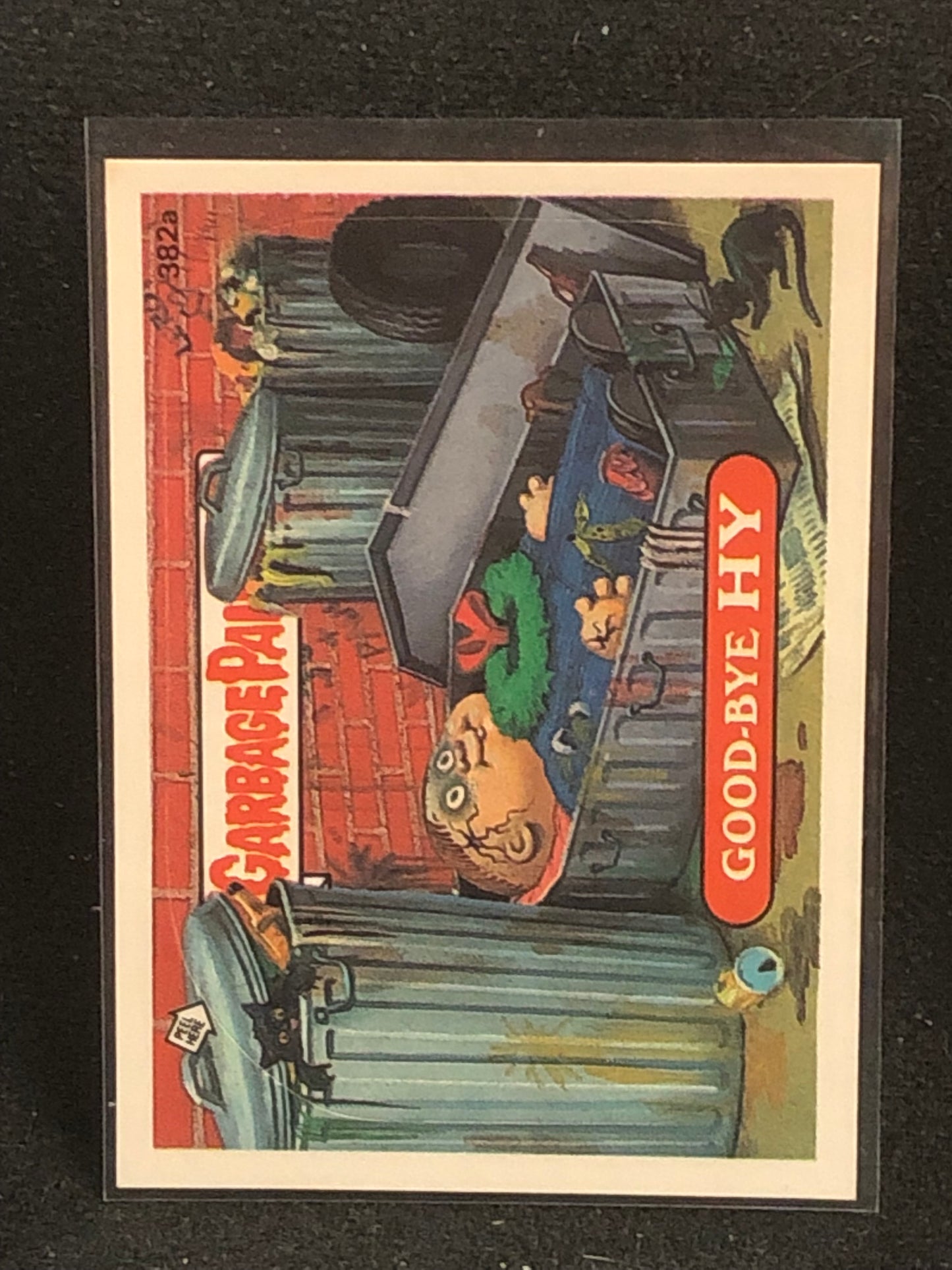 Garbage Pail Kids Original Series 10 (os10) 382a Good Bye Hy