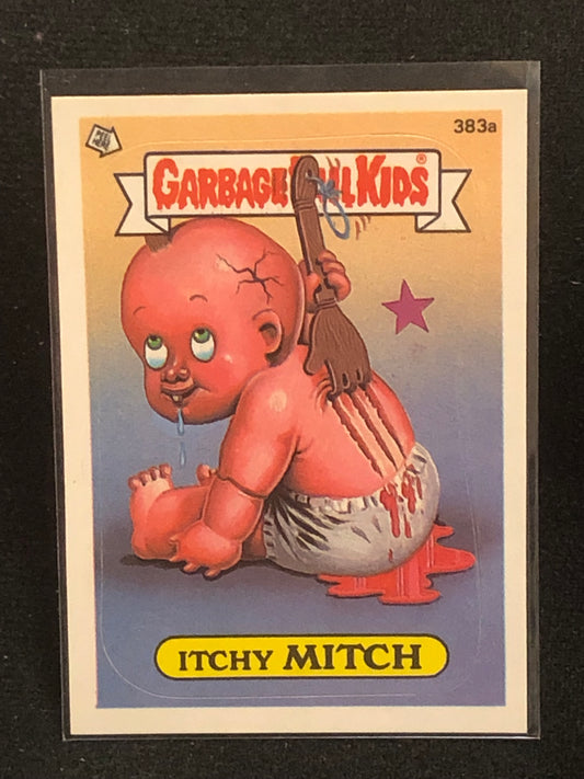 Garbage Pail Kids Original Series 10 (os10) 383a Itchy Mitch