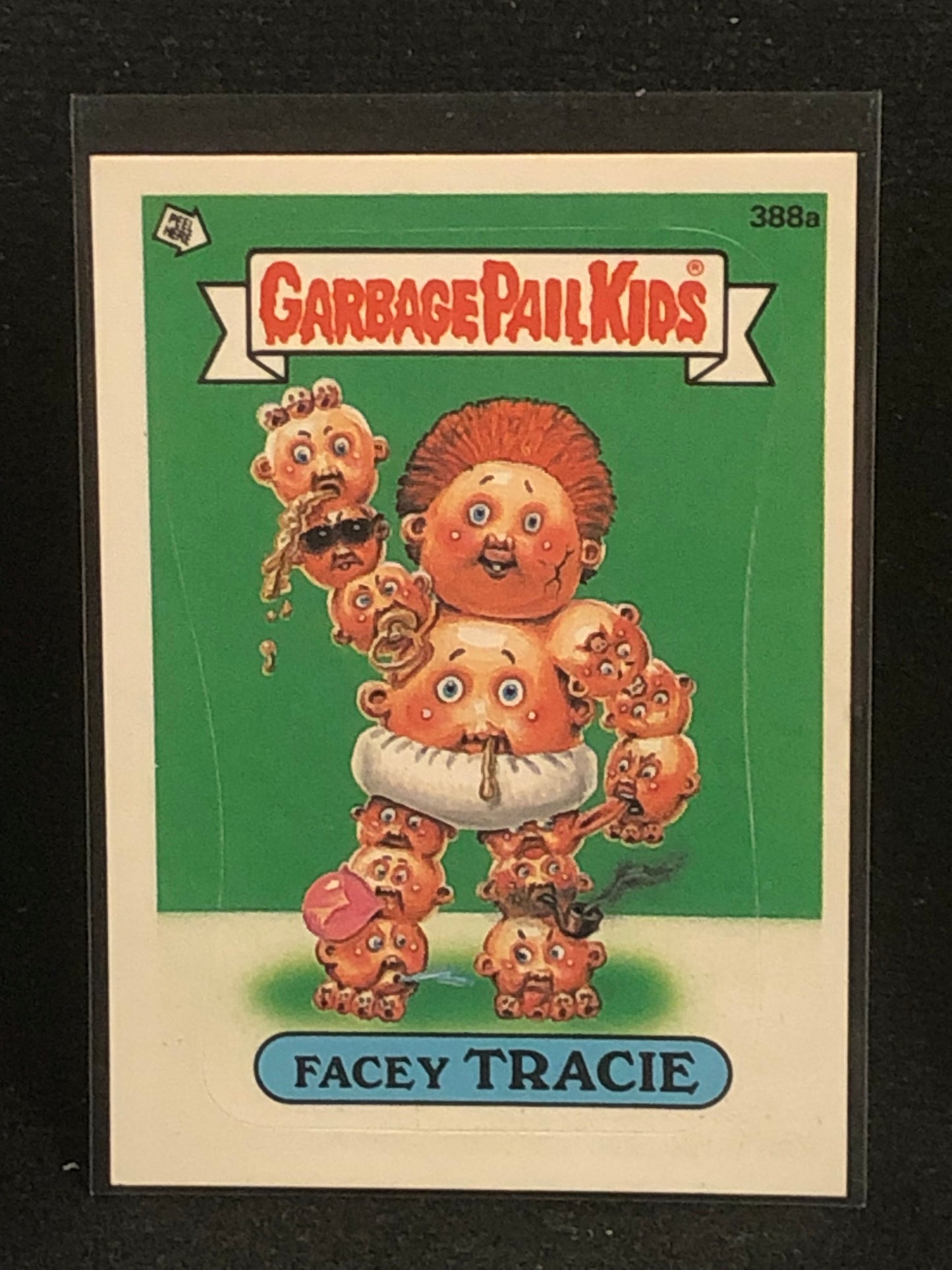 Garbage Pail Kids Original Series 10 (os10) 388a Facey Tracie