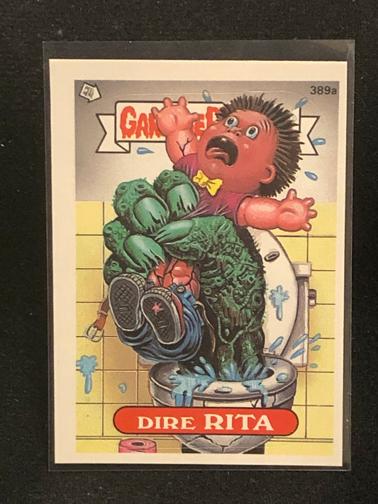 Garbage Pail Kids Original Series 10 (os10) 389a Dire Rita