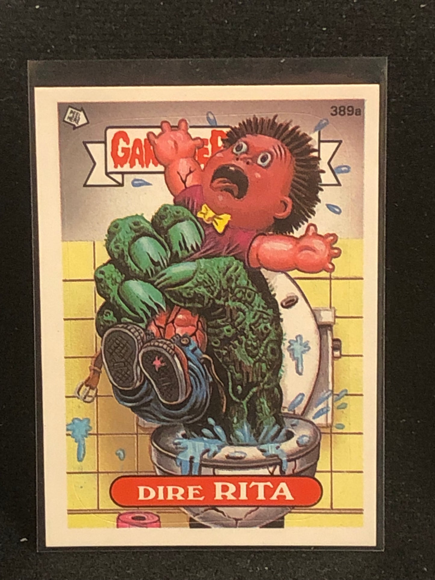Garbage Pail Kids Original Series 10 (os10) 389a Dire Rita