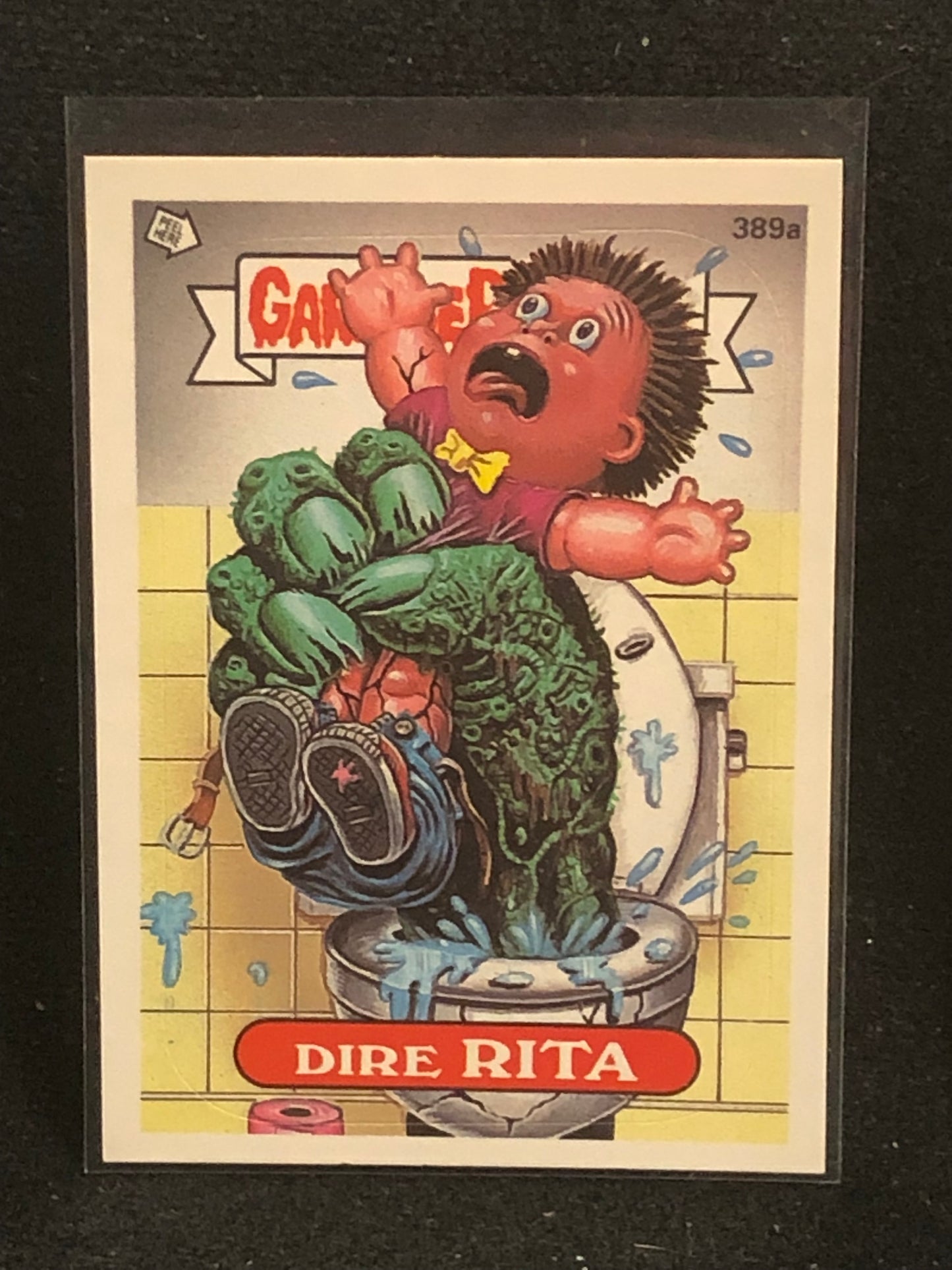 Garbage Pail Kids Original Series 10 (os10) 389a Dire Rita