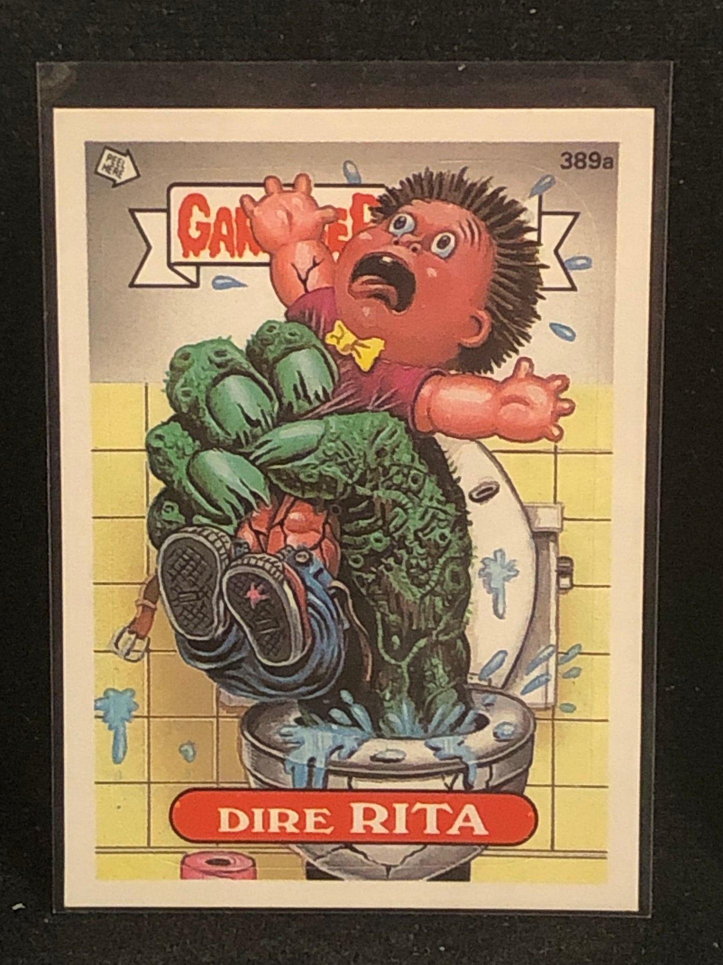 Garbage Pail Kids Original Series 10 (os10) 389a Dire Rita