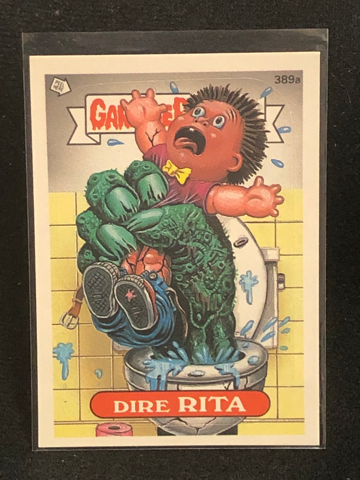 Garbage Pail Kids Original Series 10 (os10) 389a Dire Rita