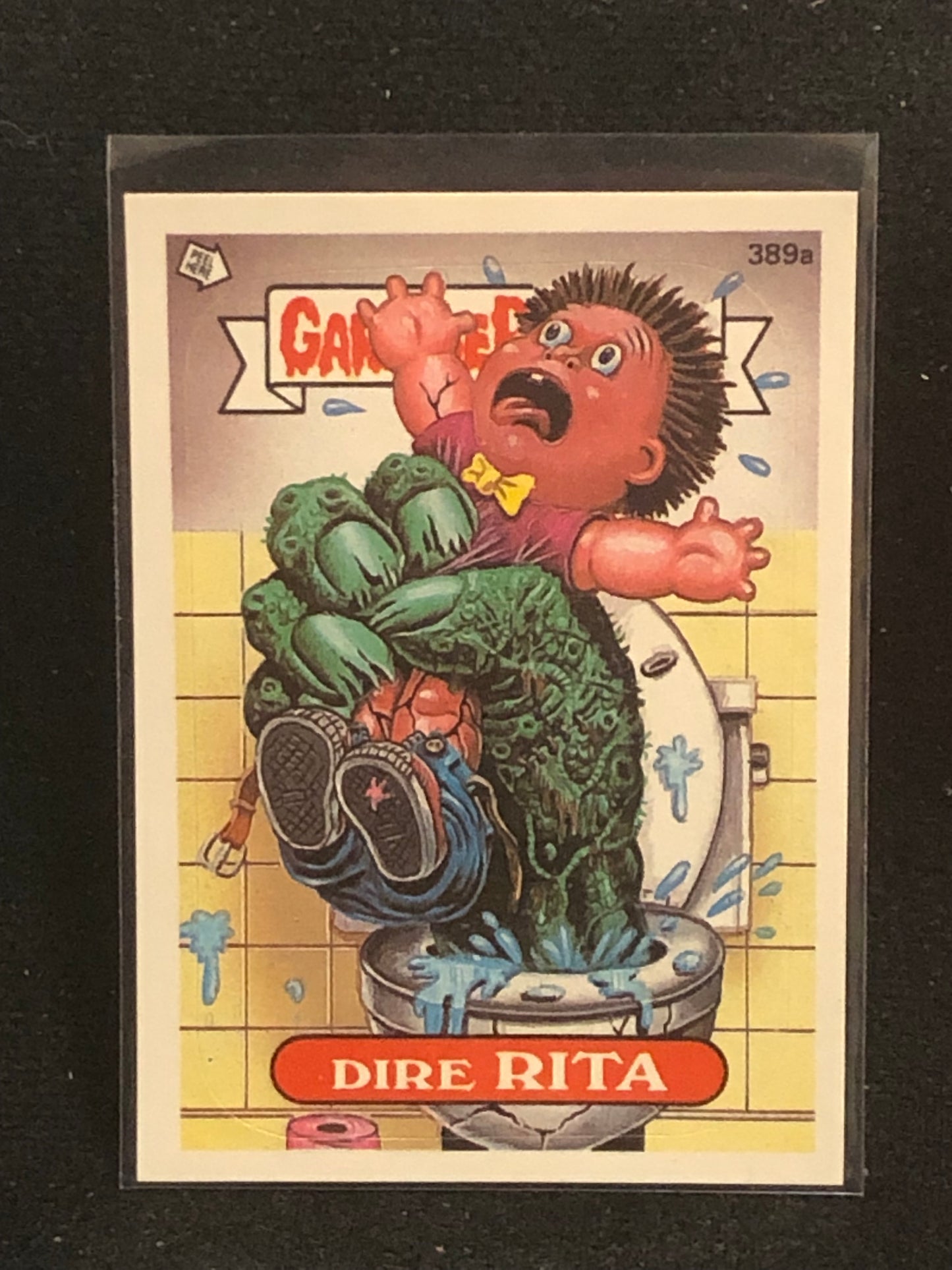 Garbage Pail Kids Original Series 10 (os10) 389a Dire Rita