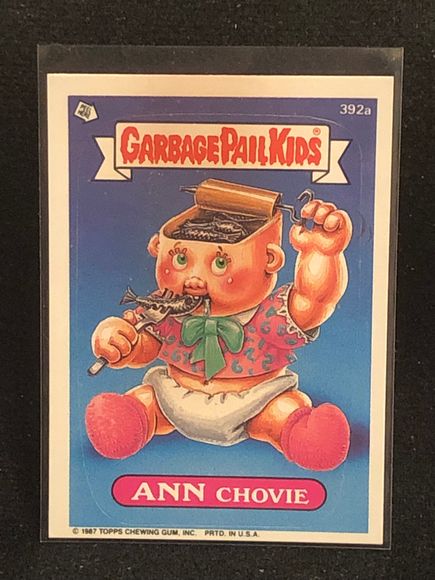 Garbage Pail Kids Original Series 10 (os10) 392a Ann Chovie