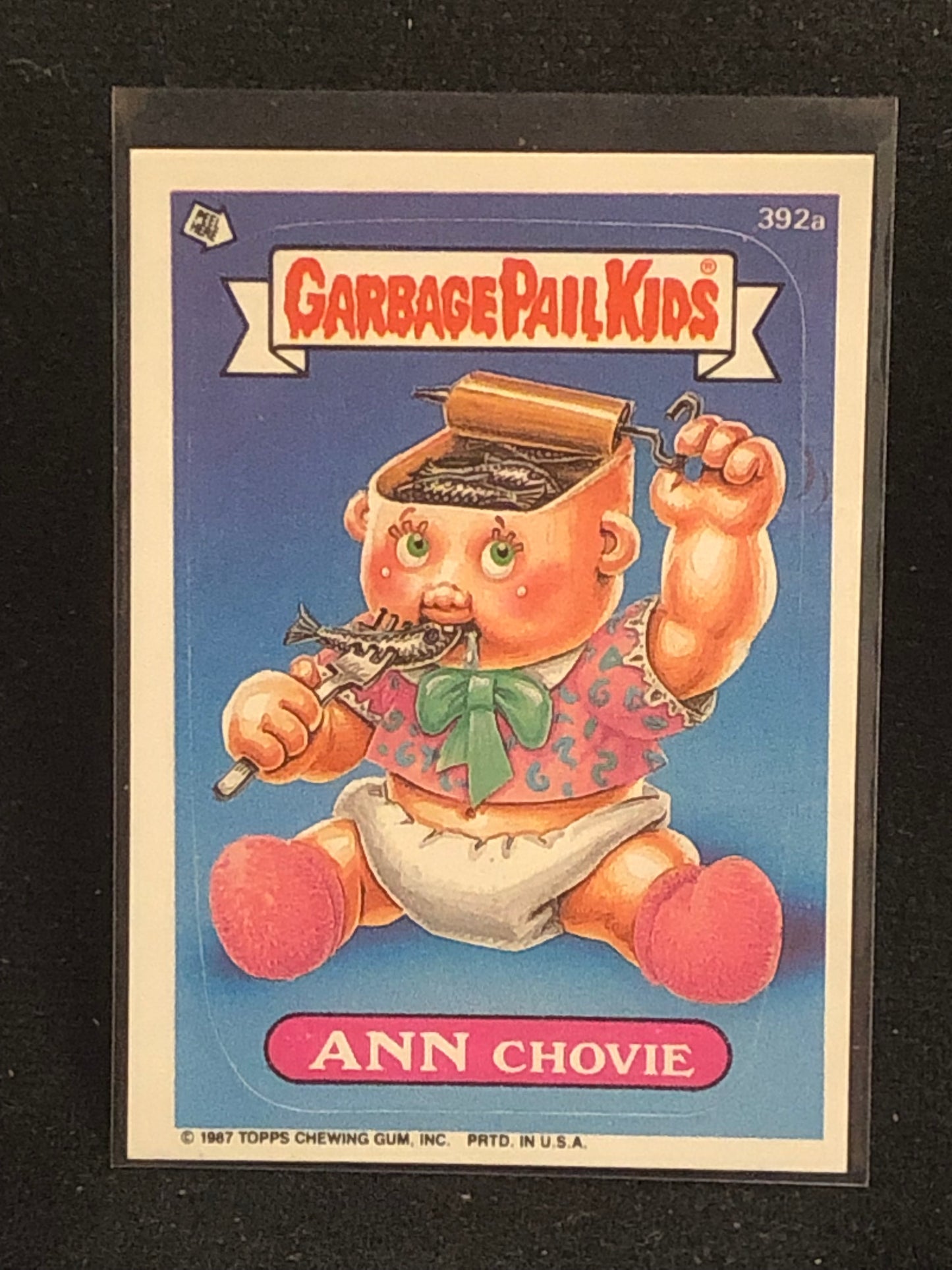 Garbage Pail Kids Original Series 10 (os10) 392a Ann Chovie