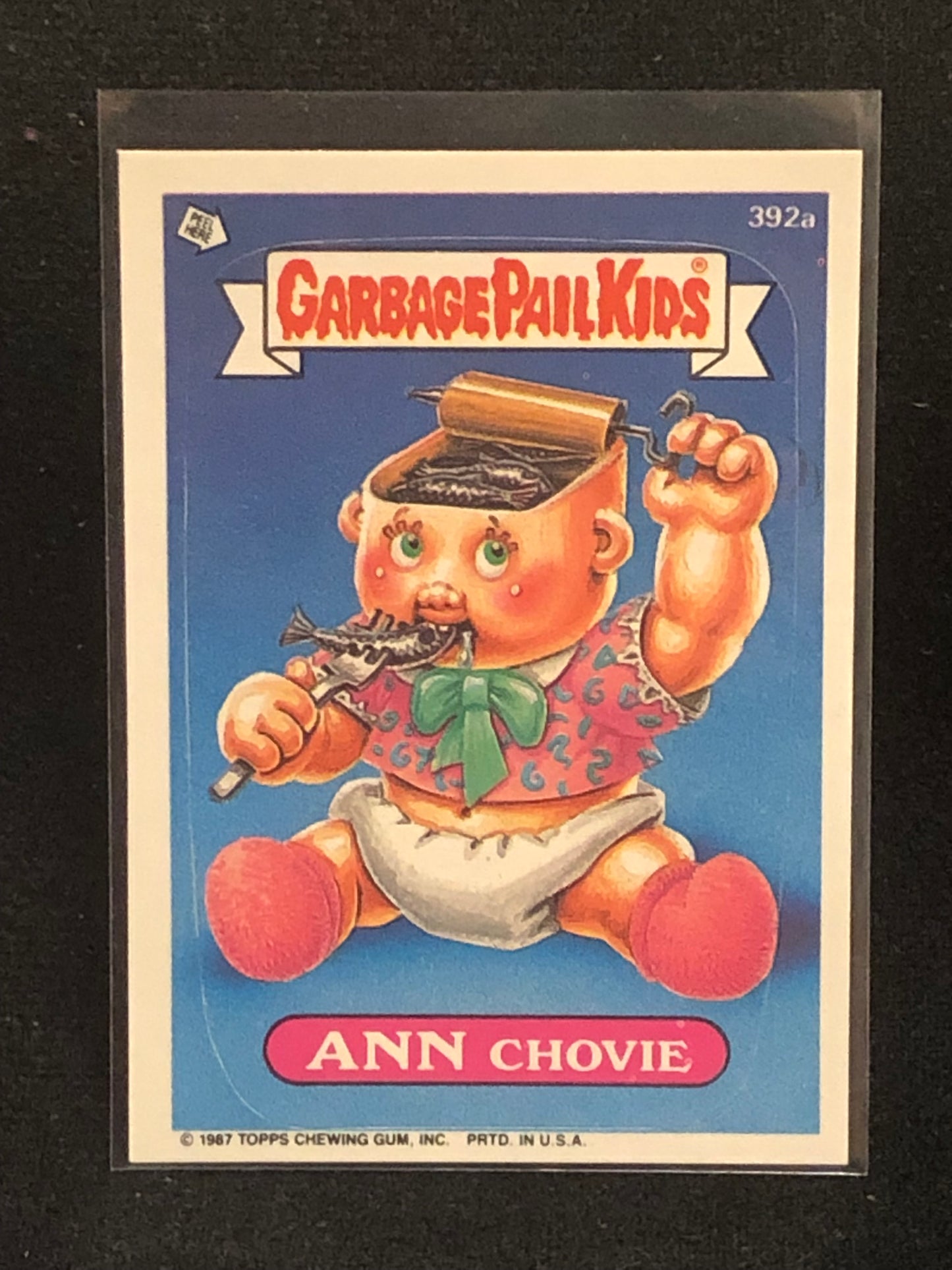 Garbage Pail Kids Original Series 10 (os10) 392a Ann Chovie