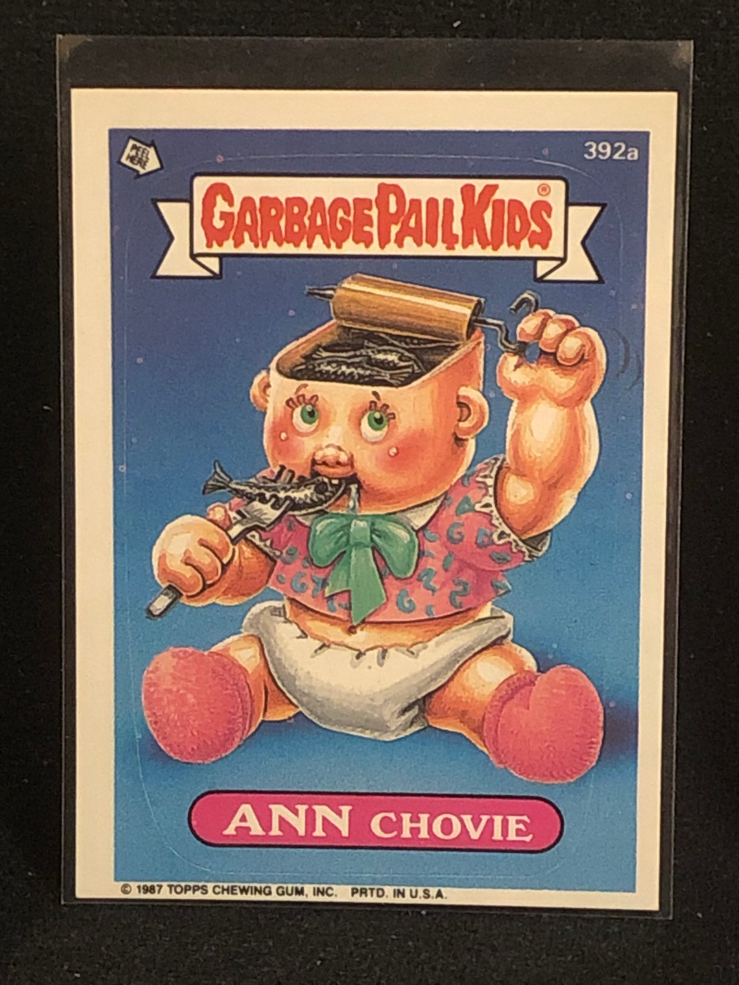 Garbage Pail Kids Original Series 10 (os10) 392a Ann Chovie