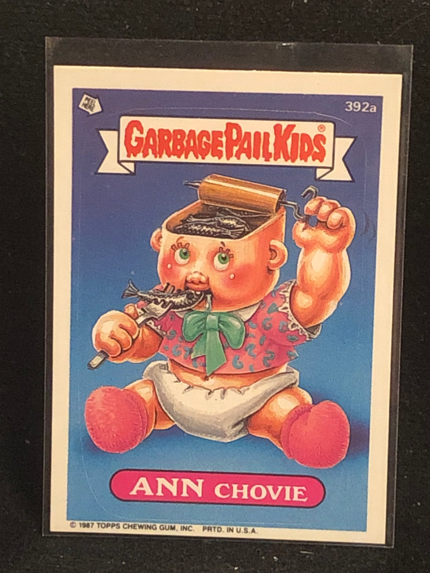 Garbage Pail Kids Original Series 10 (os10) 392a Ann Chovie