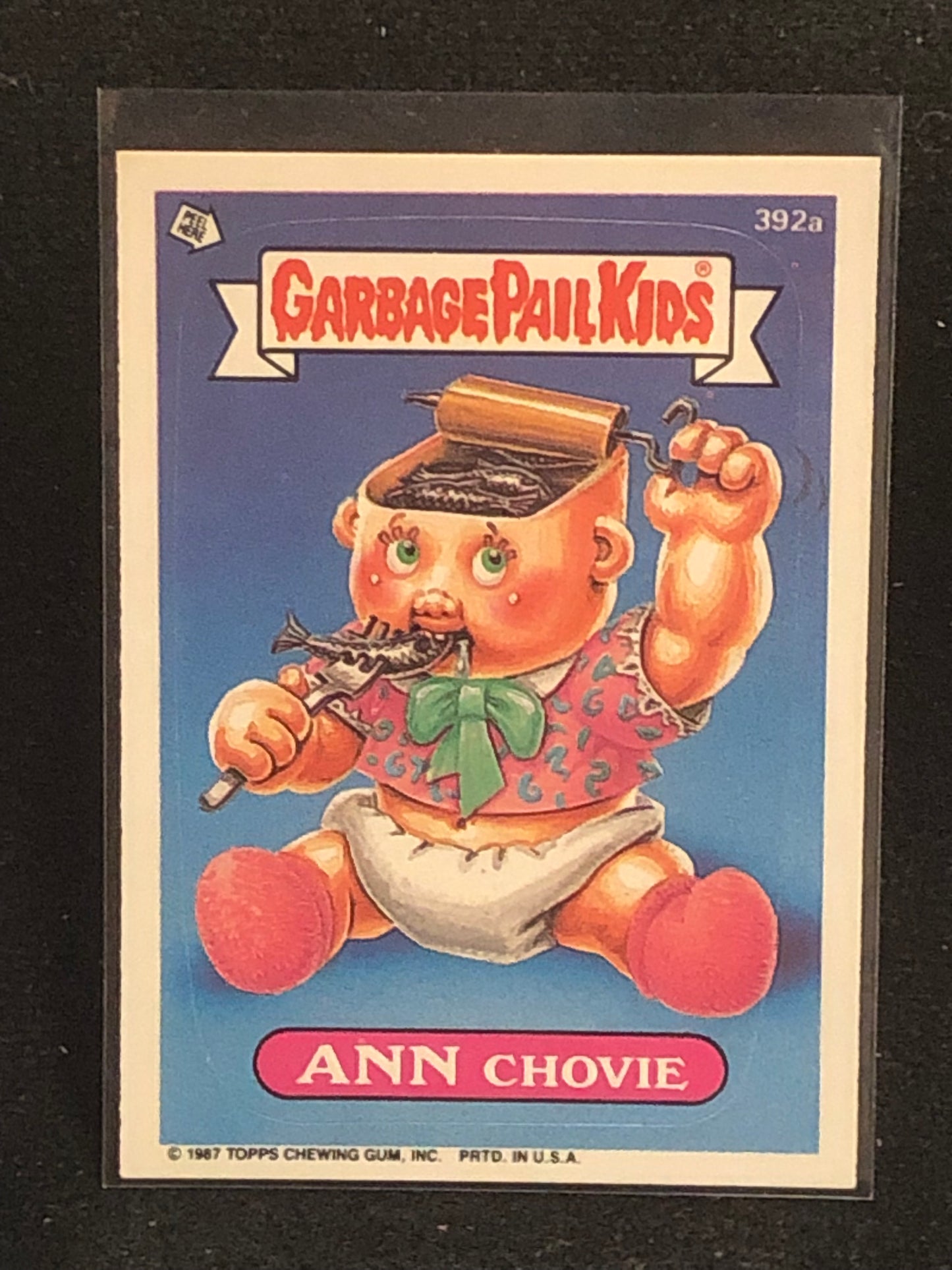 Garbage Pail Kids Original Series 10 (os10) 392a Ann Chovie