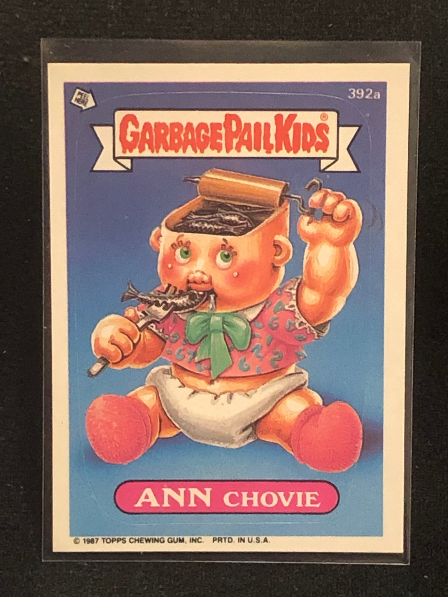Garbage Pail Kids Original Series 10 (os10) 392a Ann Chovie