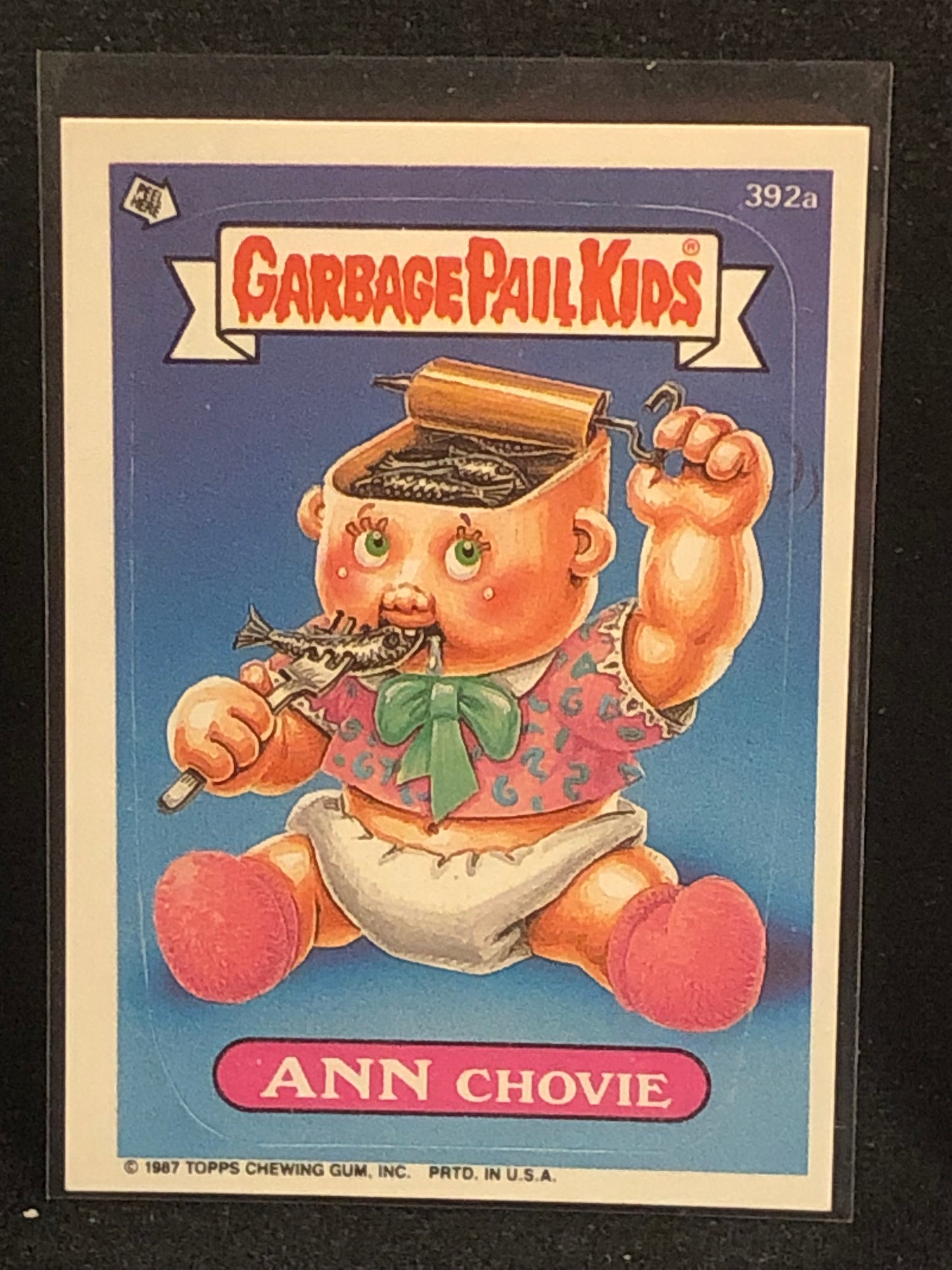 Garbage Pail Kids Original Series 10 (os10) 392a Ann Chovie
