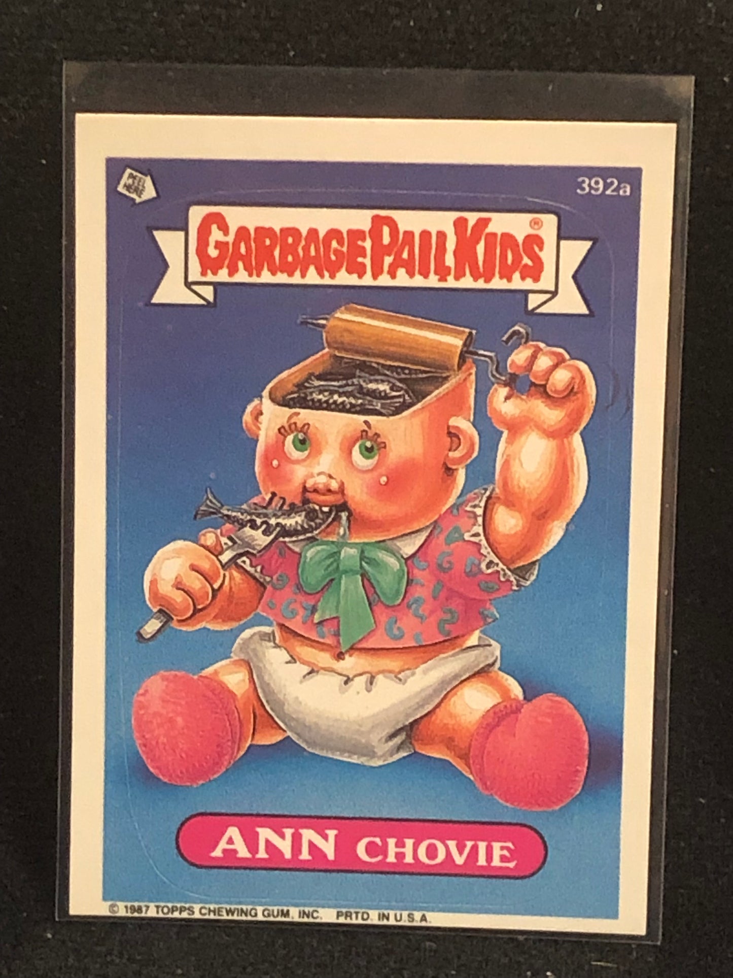 Garbage Pail Kids Original Series 10 (os10) 392a Ann Chovie