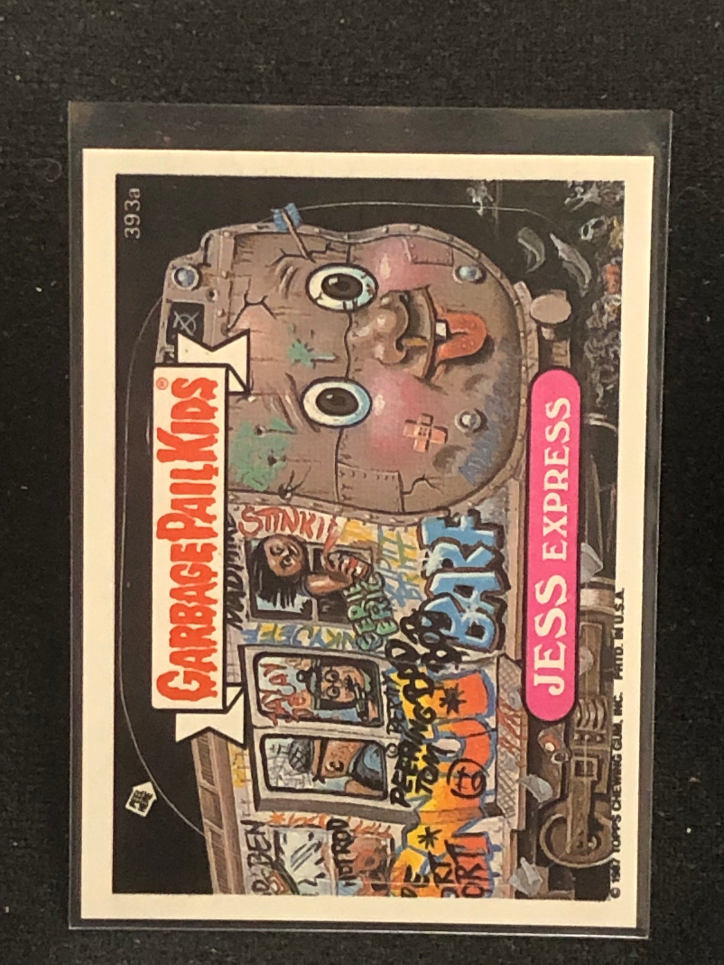 Garbage Pail Kids Original Series 10 (os10) 393a Jess Express
