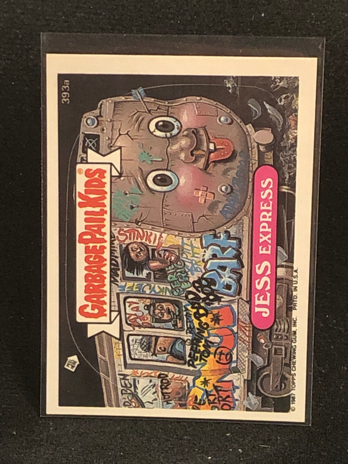 Garbage Pail Kids Original Series 10 (os10) 393a Jess Express