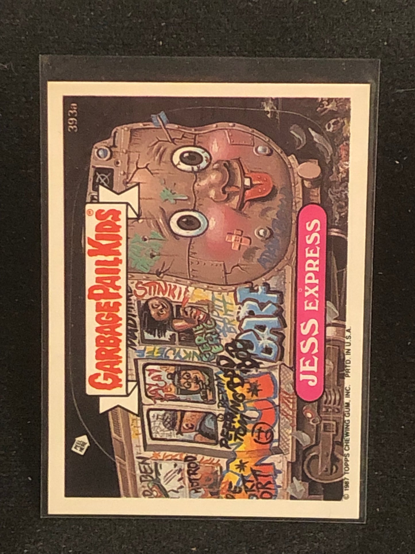 Garbage Pail Kids Original Series 10 (os10) 393a Jess Express