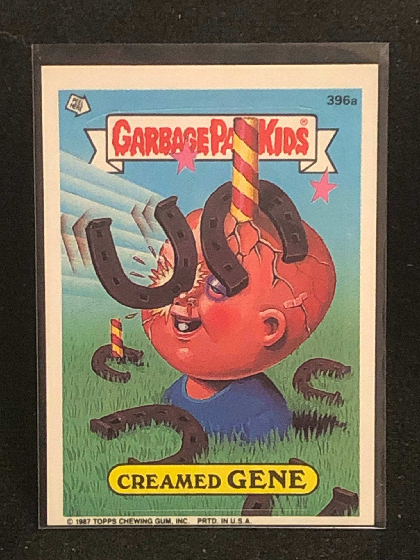 Garbage Pail Kids Original Series 10 (os10) 396a Creamed Gene