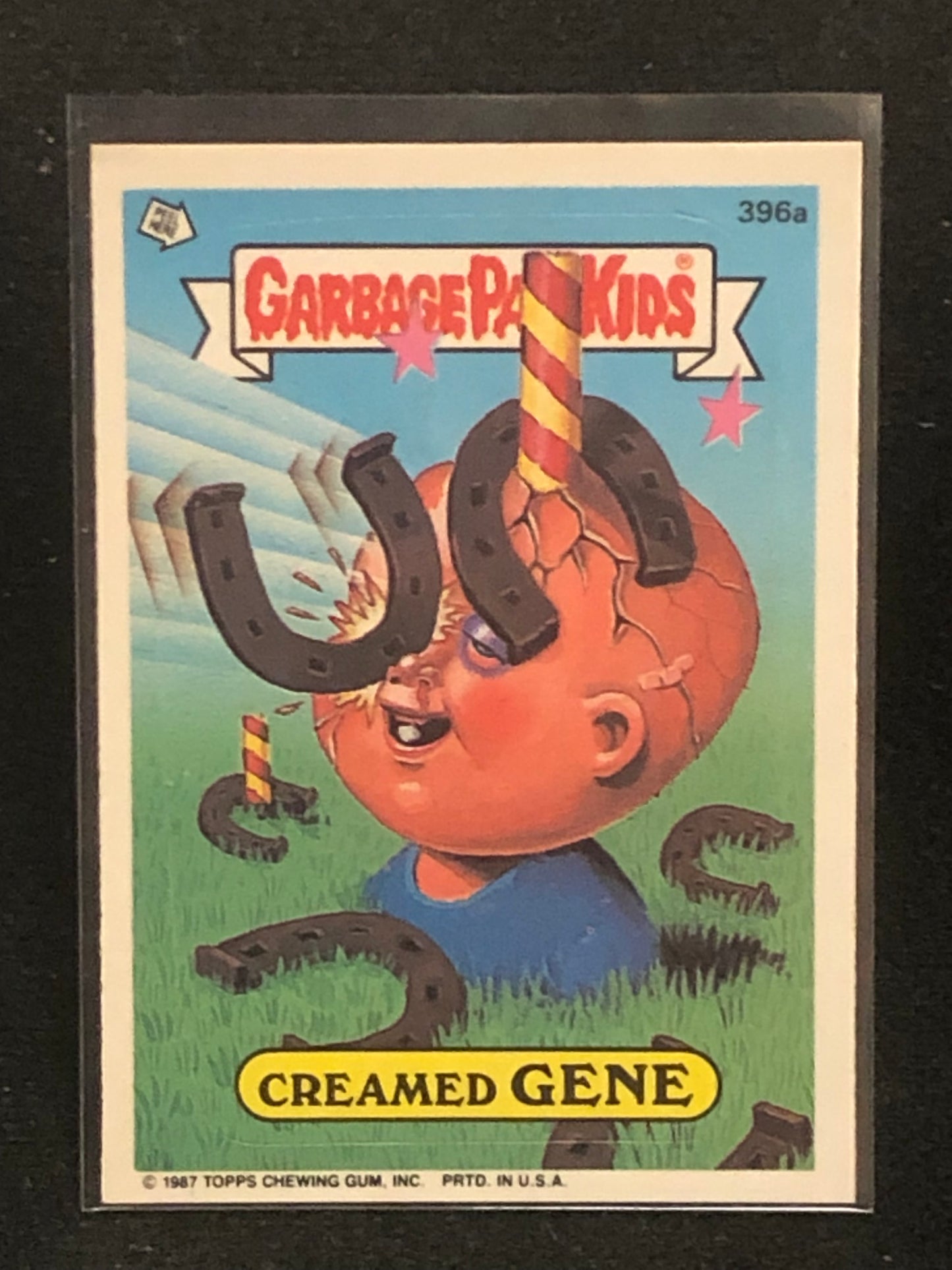 Garbage Pail Kids Original Series 10 (os10) 396a Creamed Gene