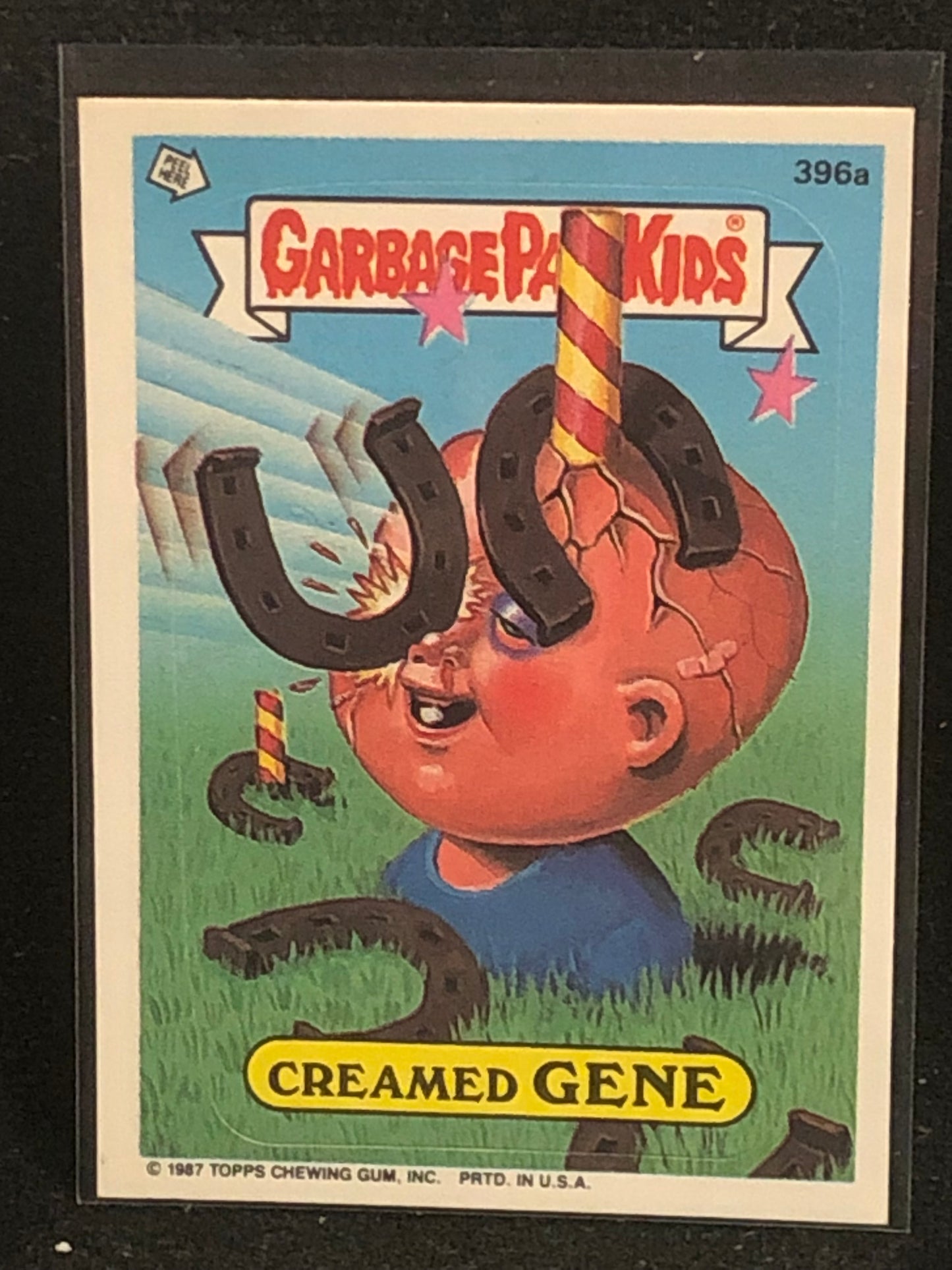 Garbage Pail Kids Original Series 10 (os10) 396a Creamed Gene