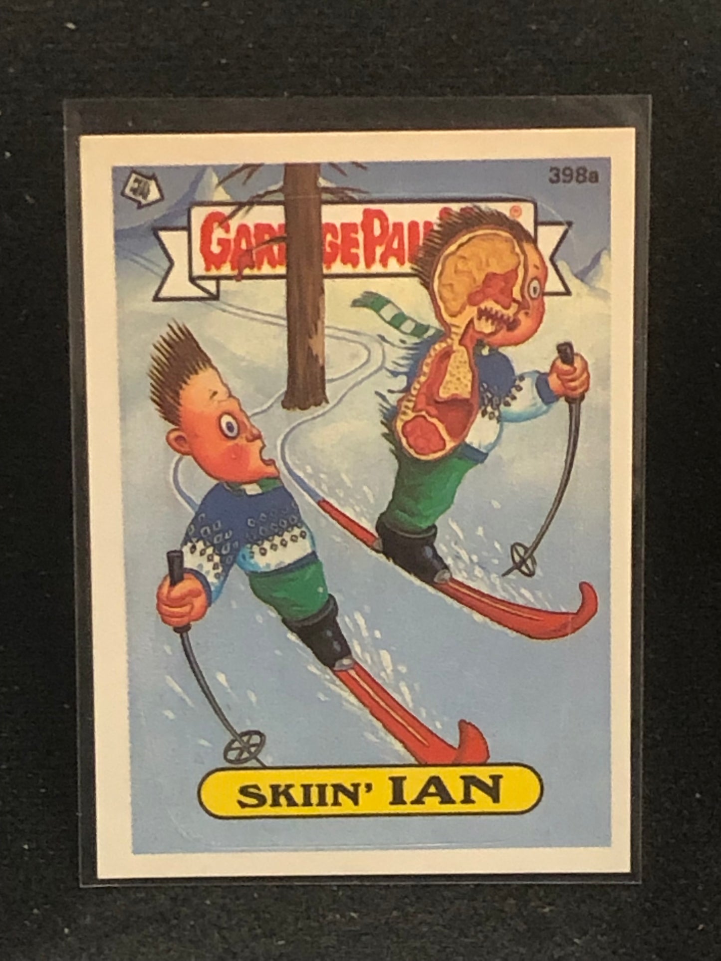 Garbage Pail Kids Original Series 10 (os10) 398a Skiian Ian
